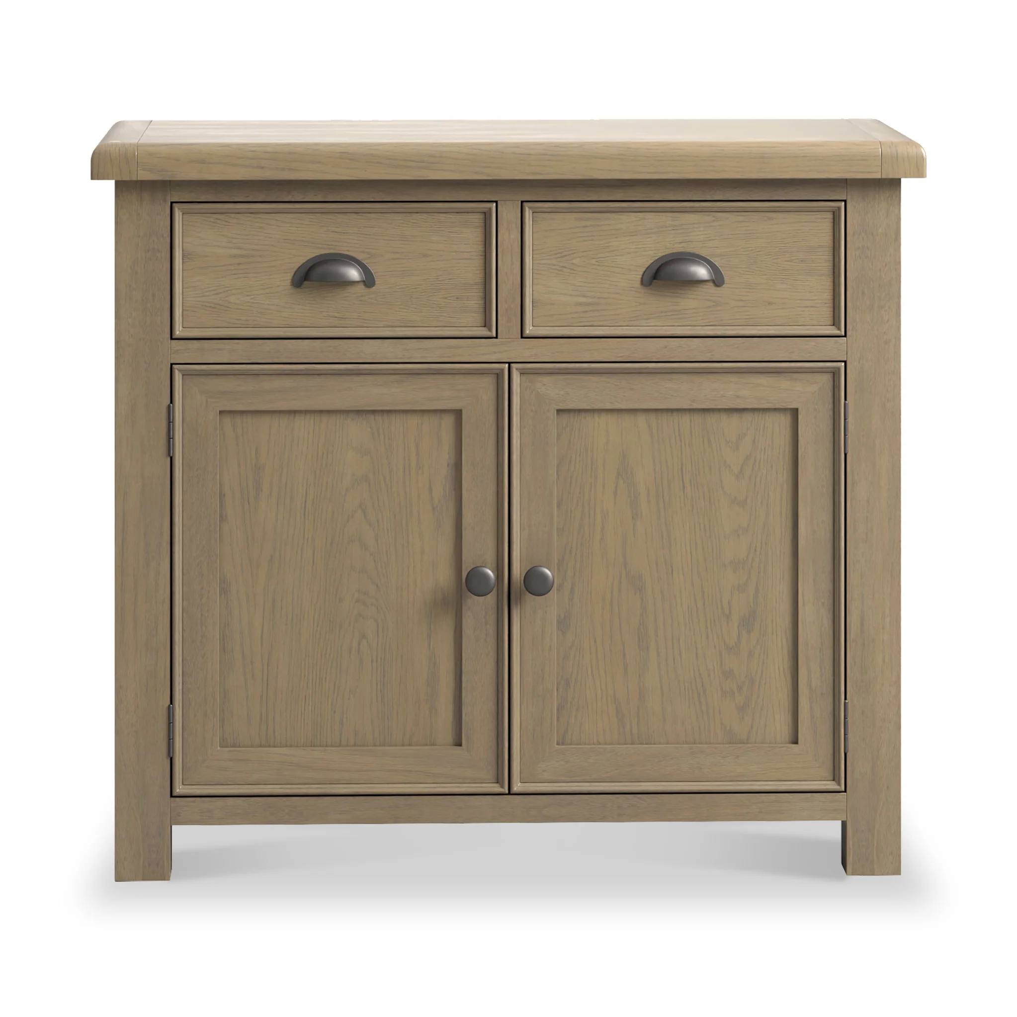 Taunton Smoked Oak Mini Sideboard - Image 3