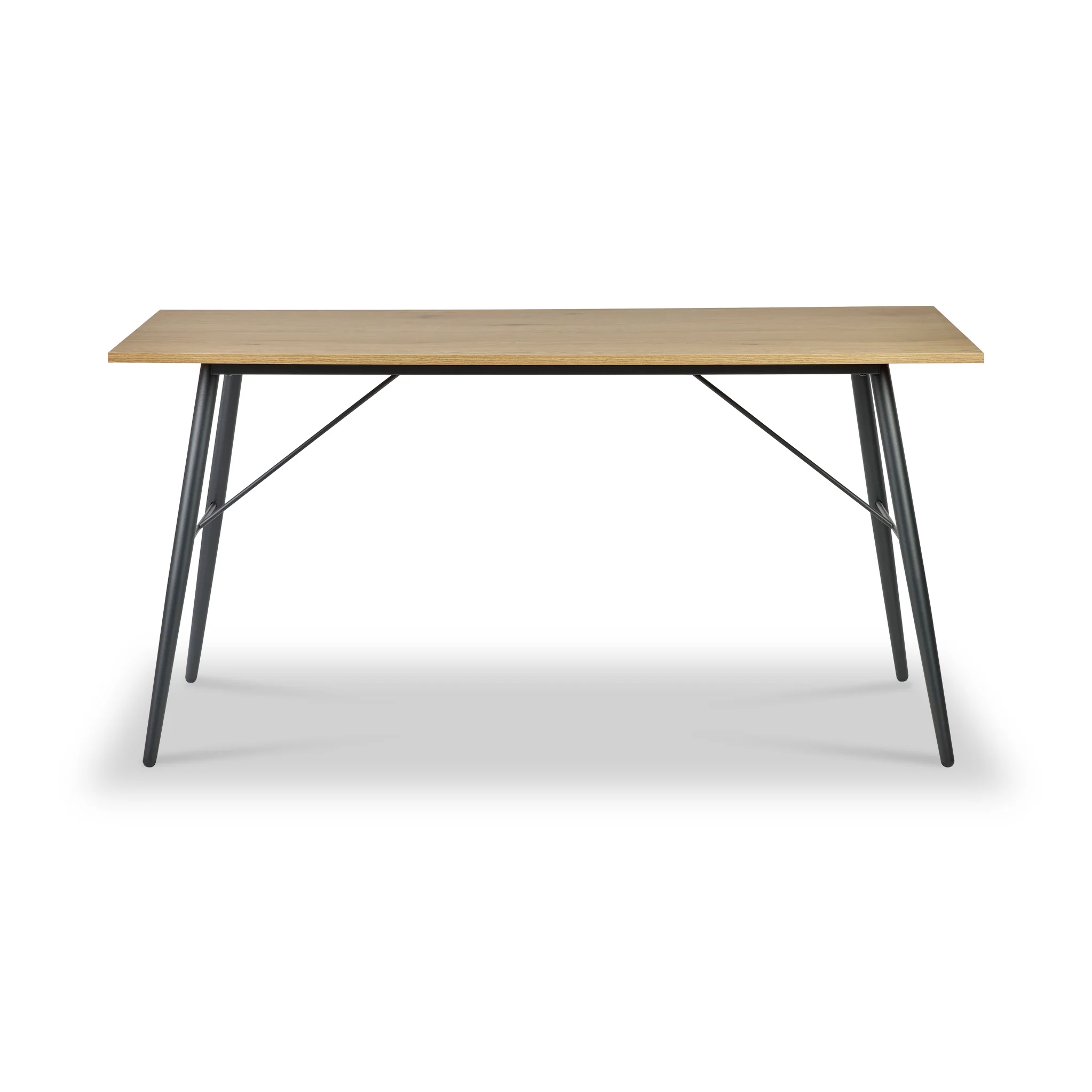 Taylor 160cm Oak Effect Dining Table - Image 4