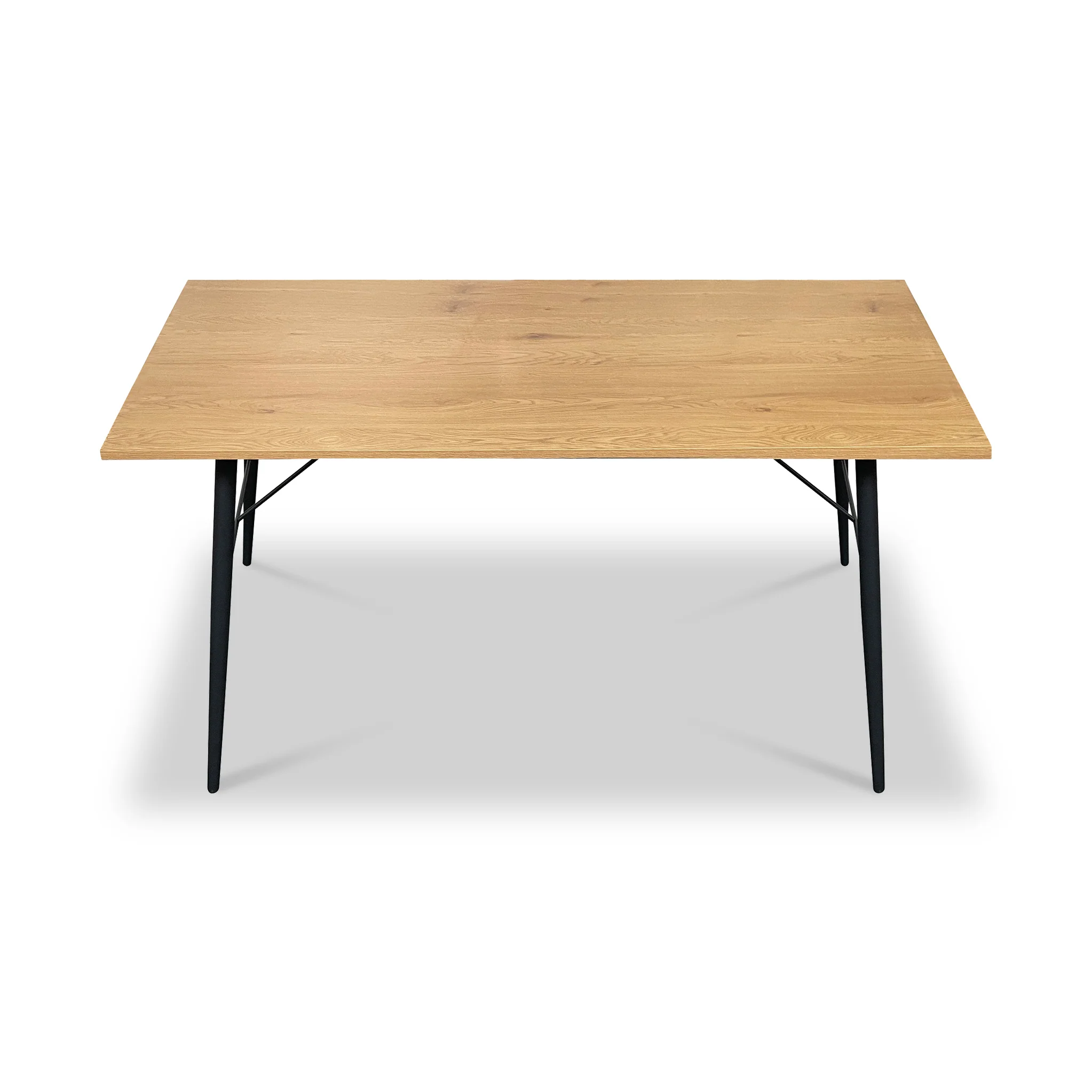 Taylor 160cm Oak Effect Dining Table - Image 5