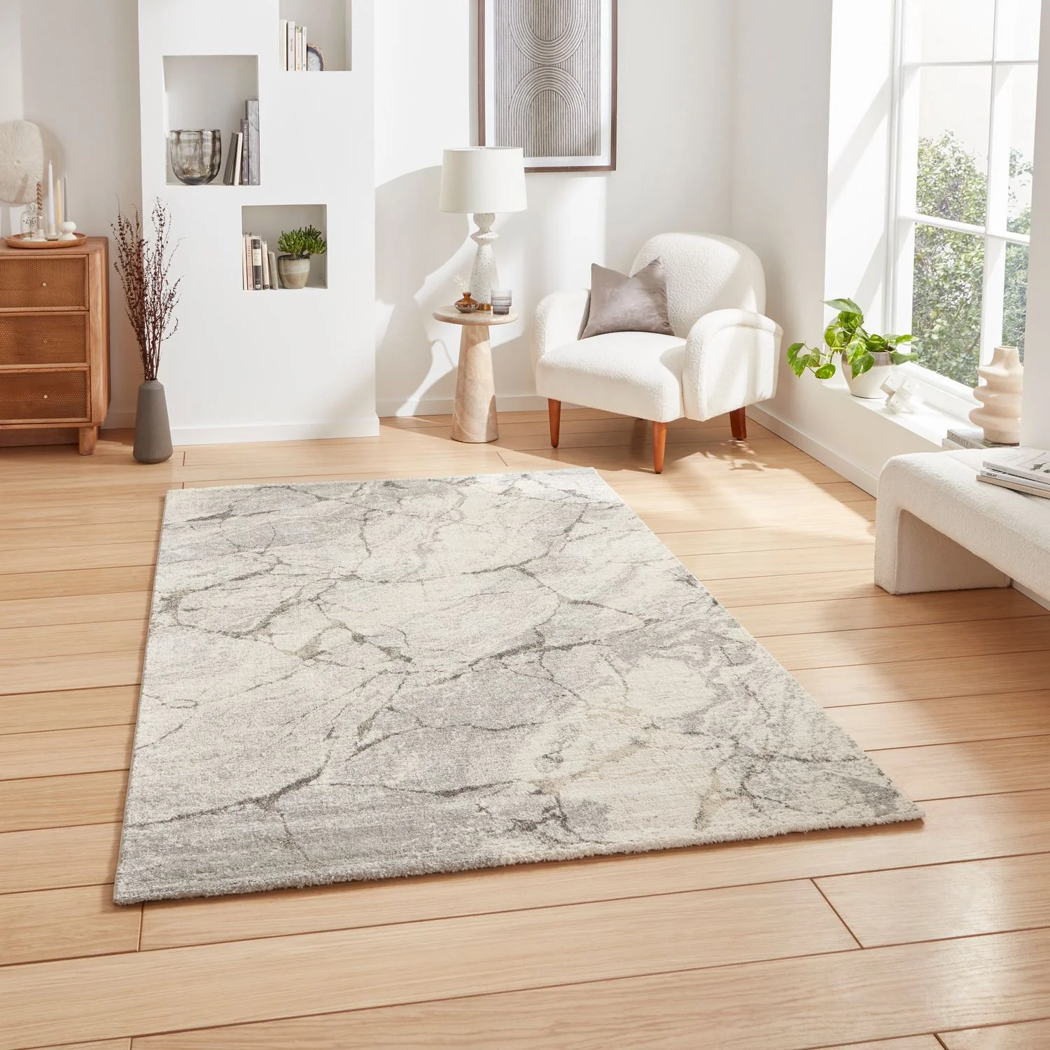 Taylor Marbled Short Pile Rug - Image 2