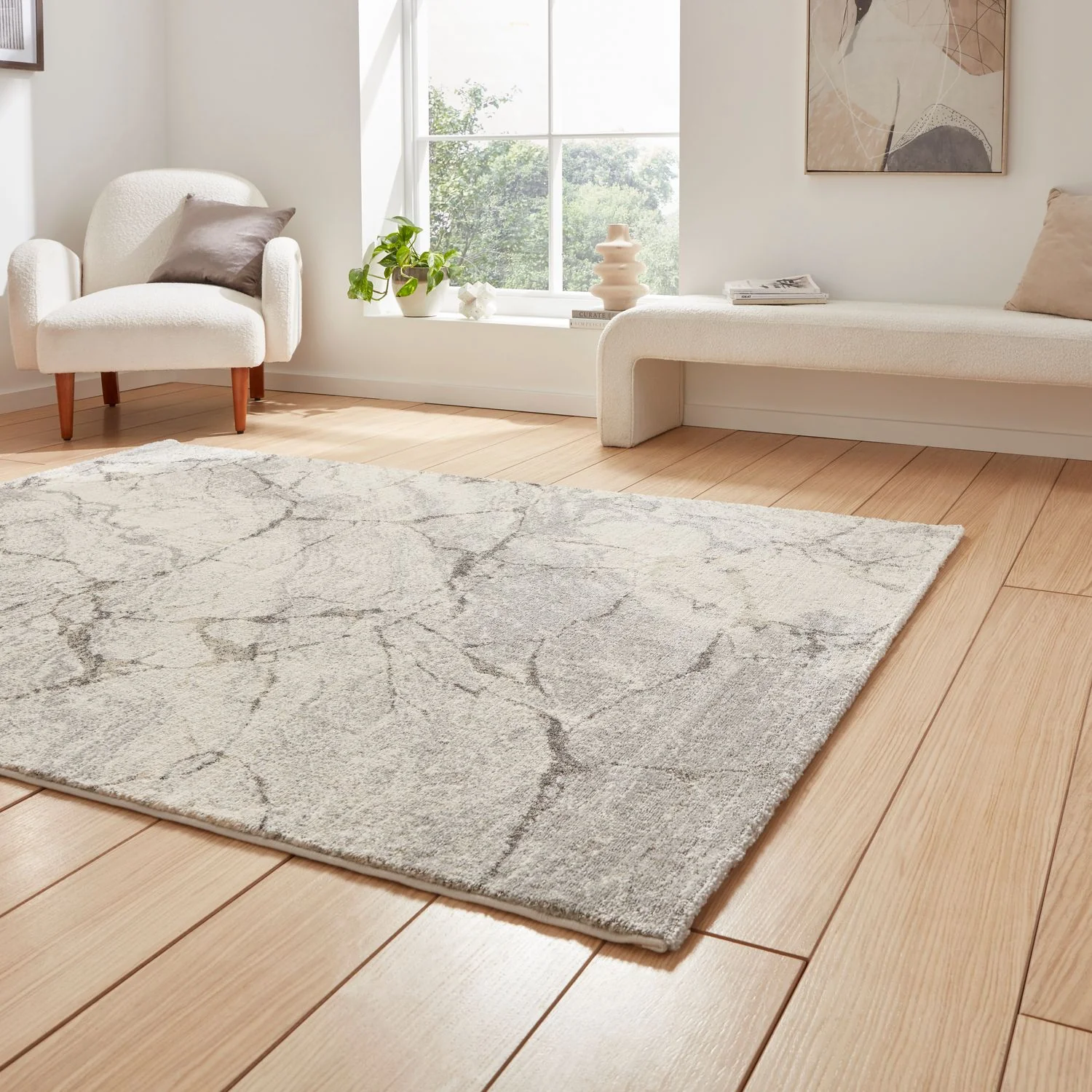Taylor Marbled Short Pile Rug - Image 3