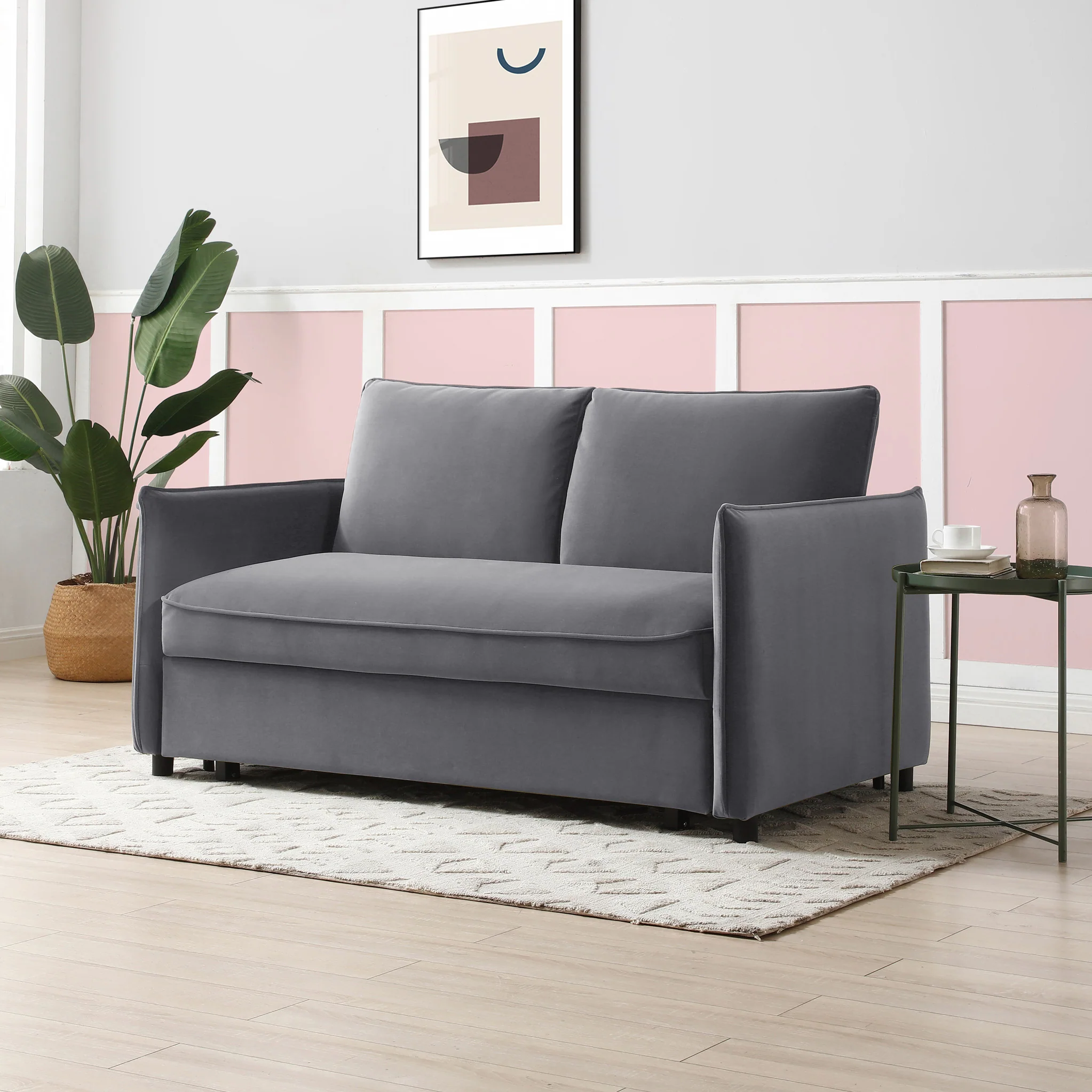 Thalia 2 Seater Pop Up Sofa Bed - Image 53