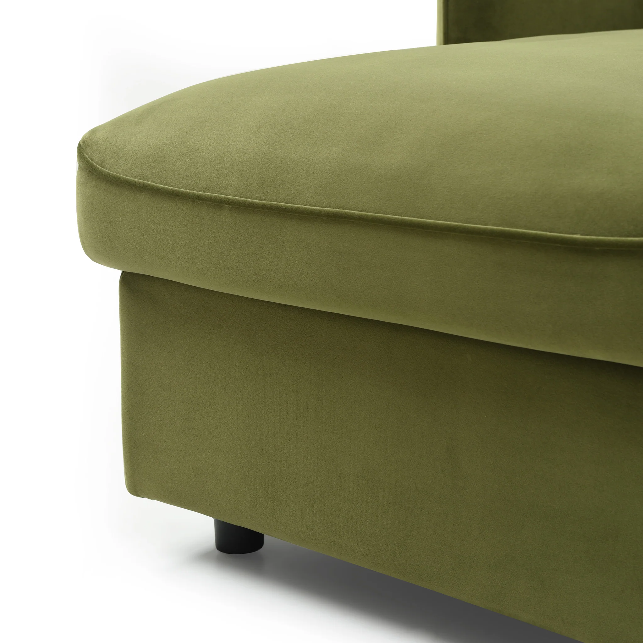 Thalia Velvet Corner Sofa Bed - Image 33