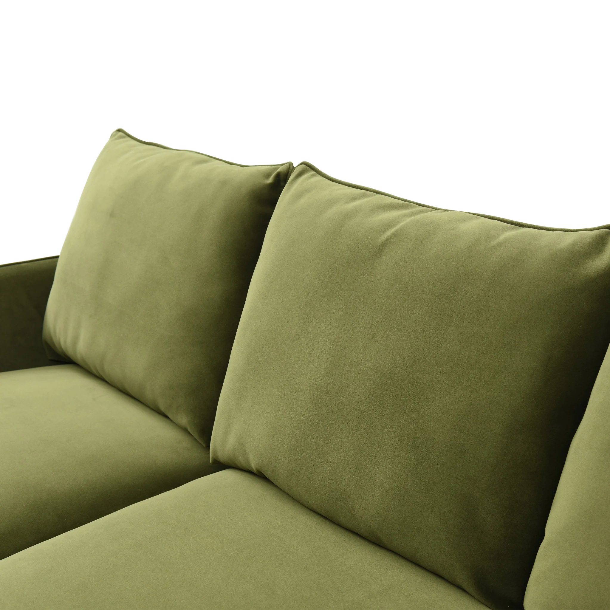 Thalia Velvet Corner Sofa Bed - Image 34