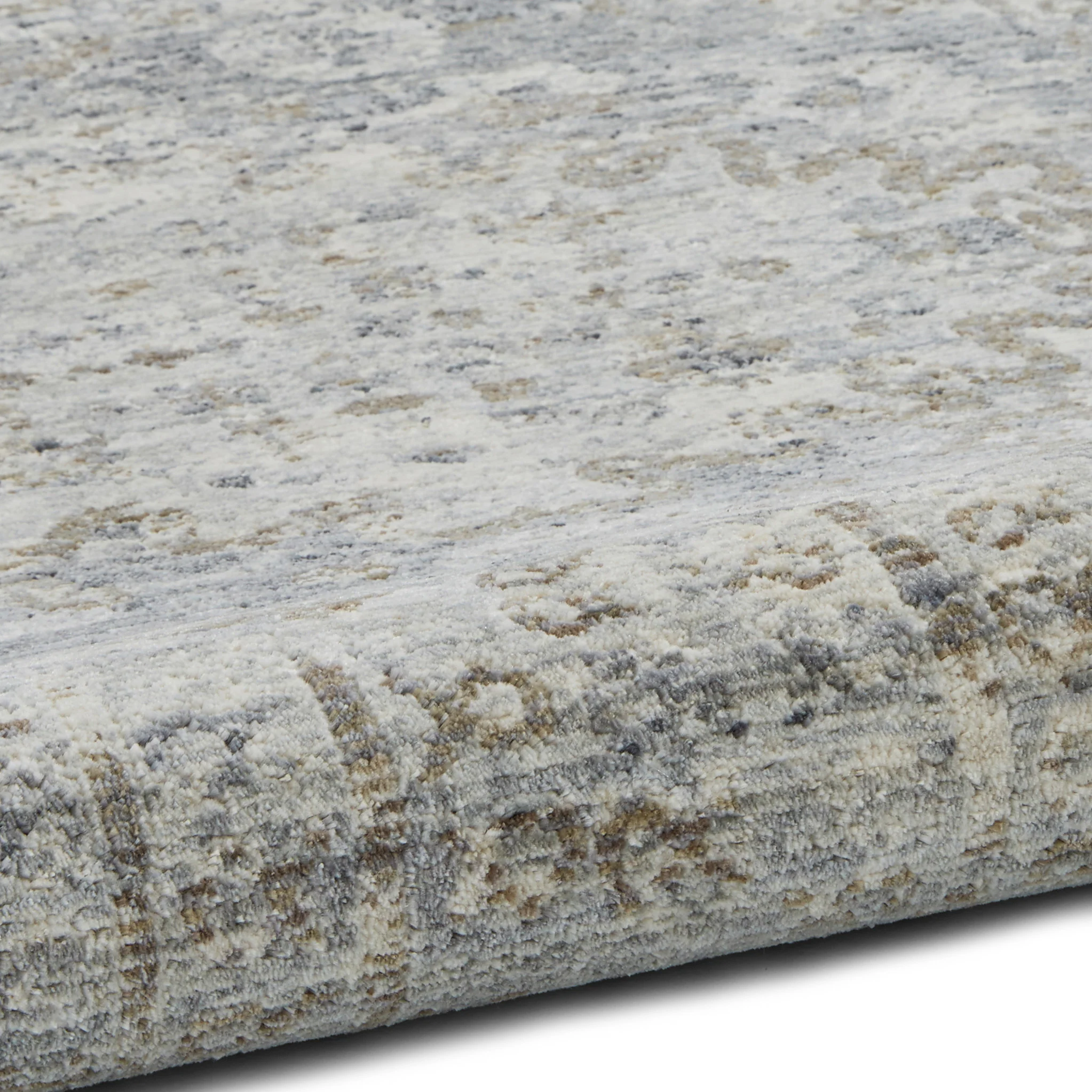 Thea Distressed Grey Vintage Rug - Image 3