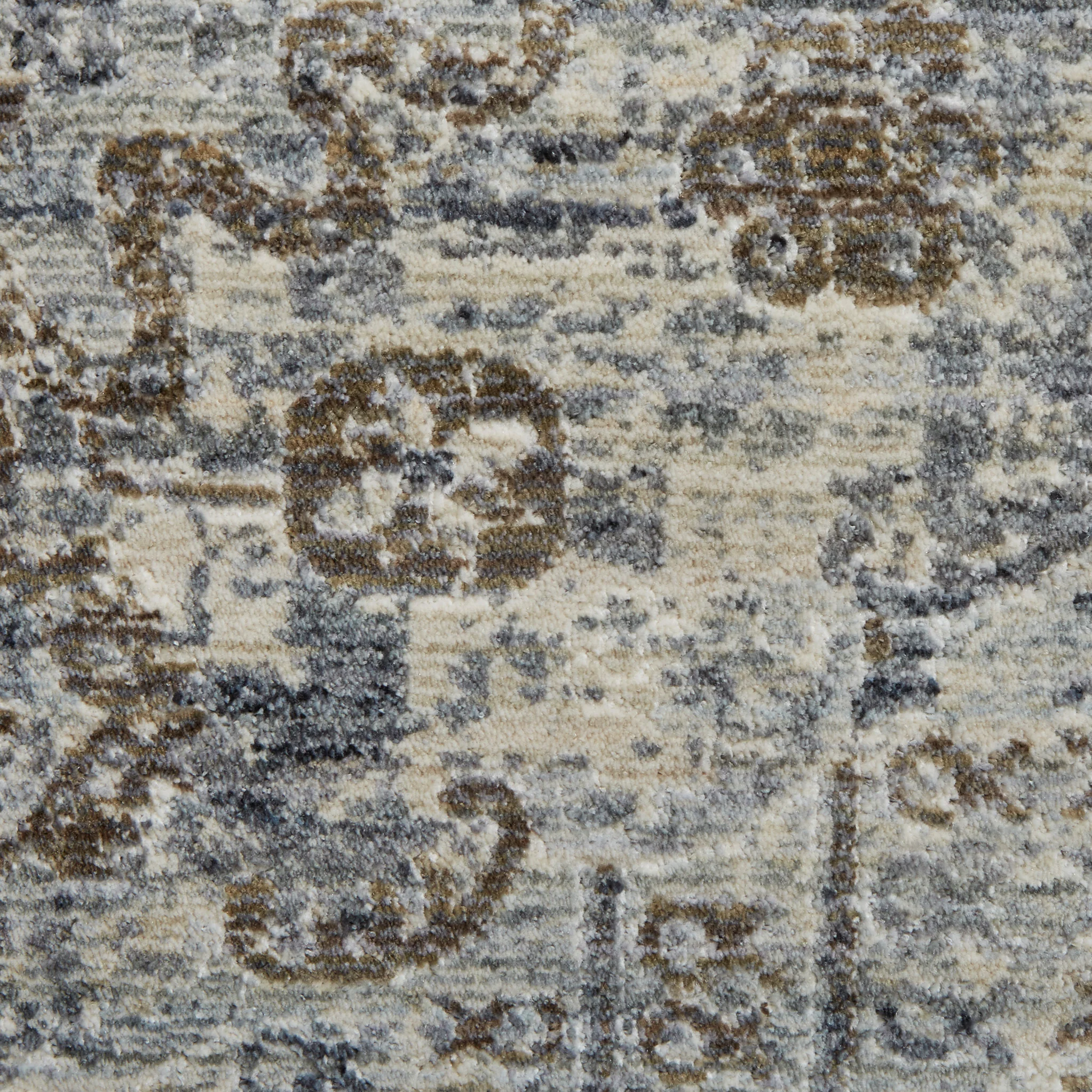 Thea Distressed Grey Vintage Rug - Image 6