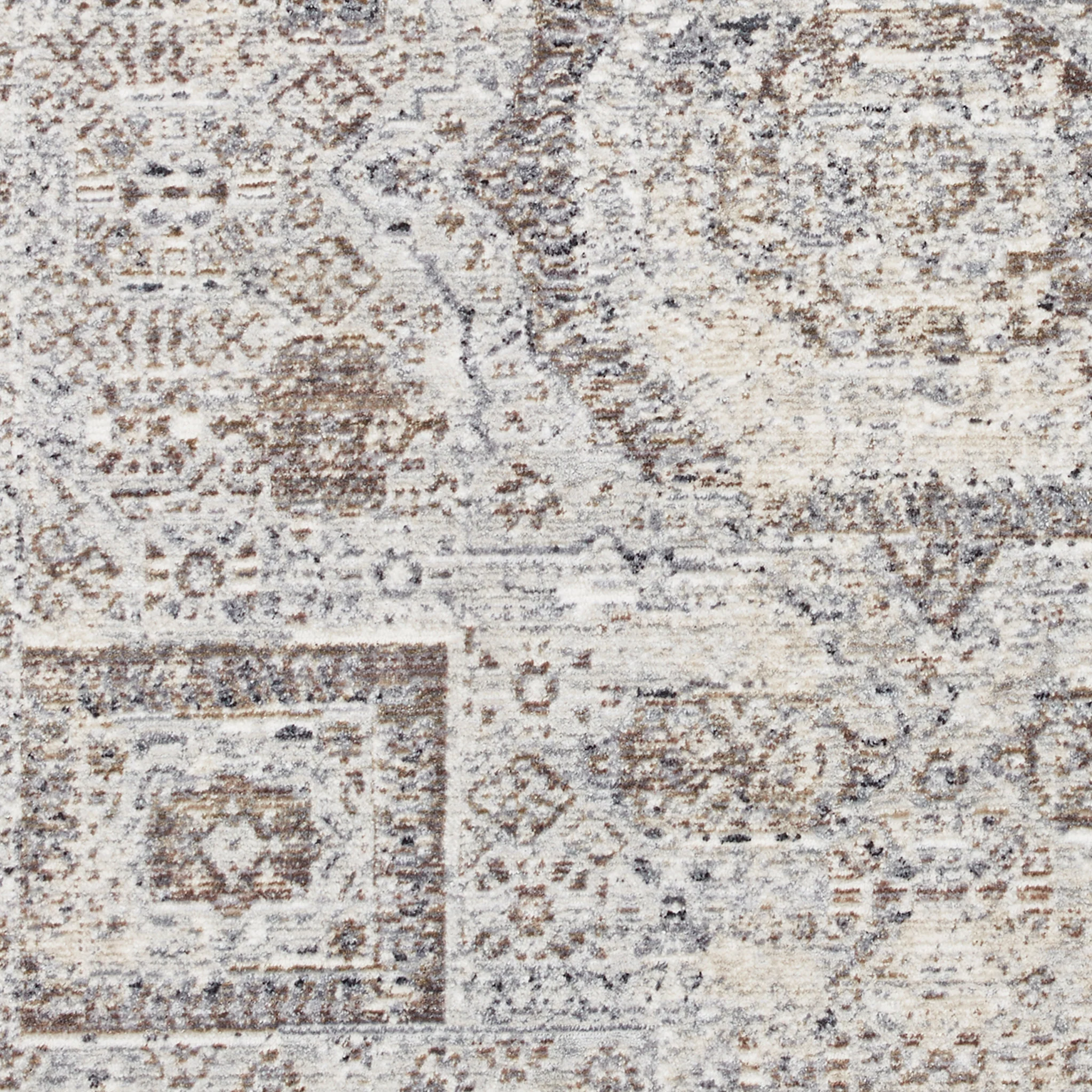 Thea Grey Moroccan Distressed Antique Rug - Image 8
