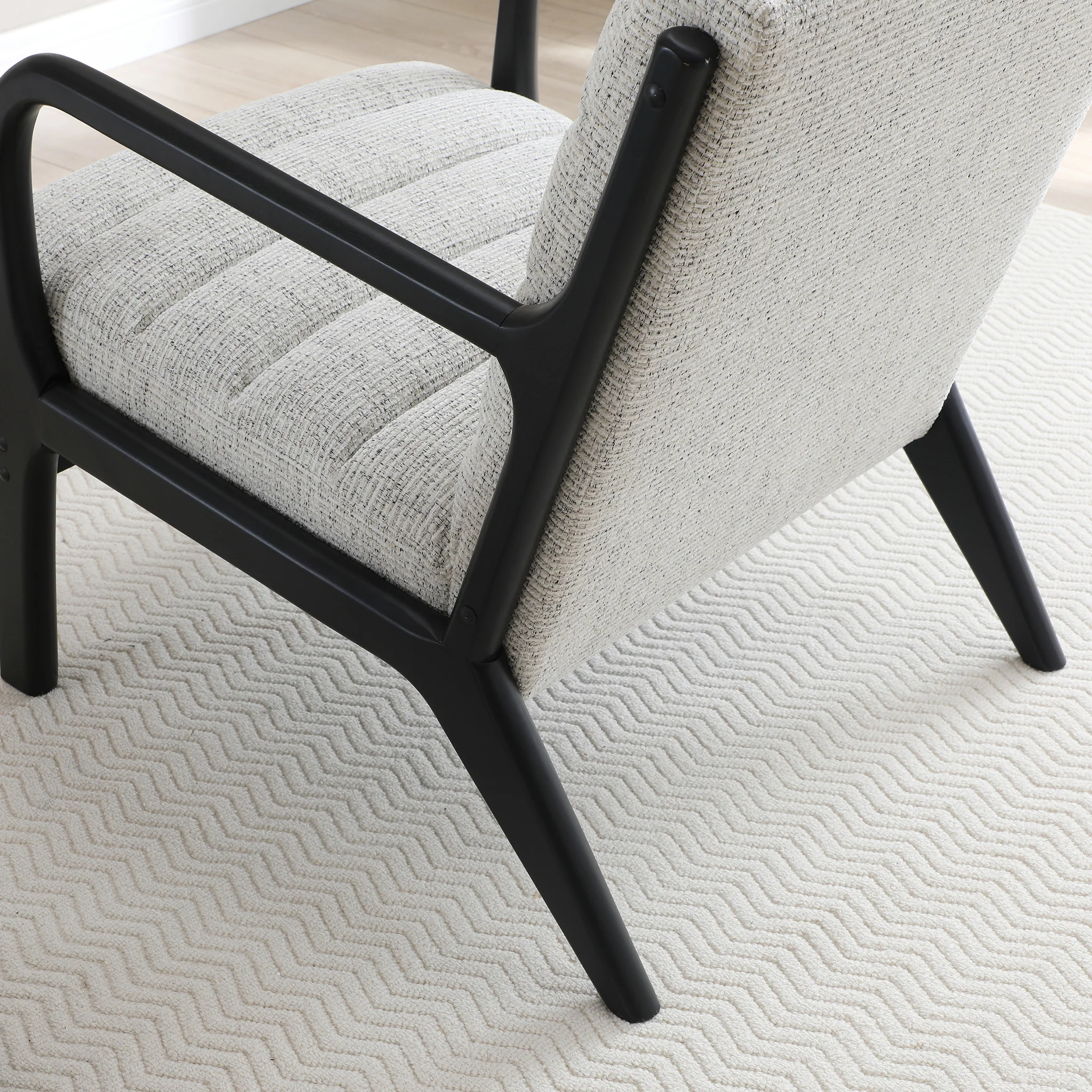 Thompson Natural Cord Accent Chair - Image 7