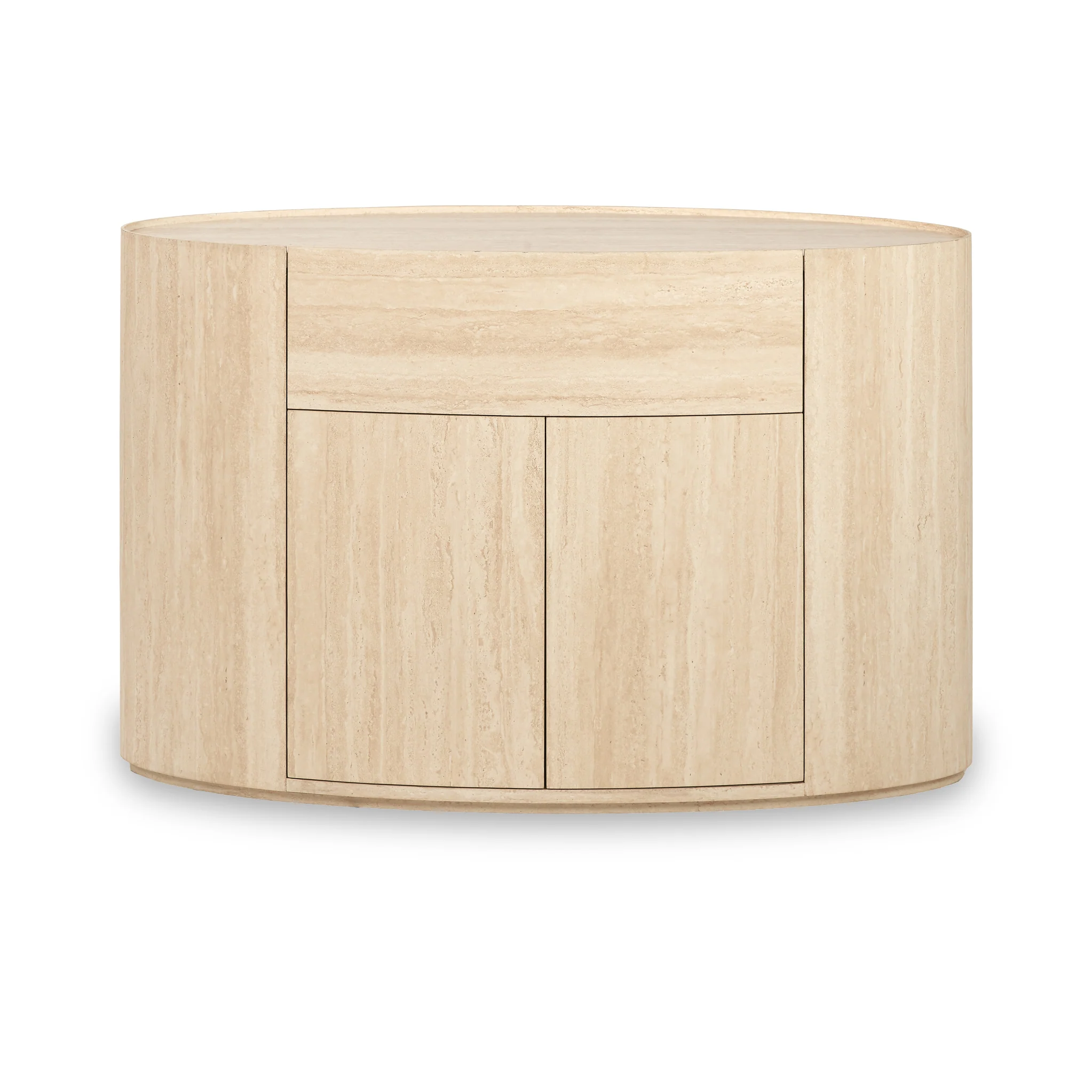 Tivoli Travertine Effect Small Sideboard - Image 3