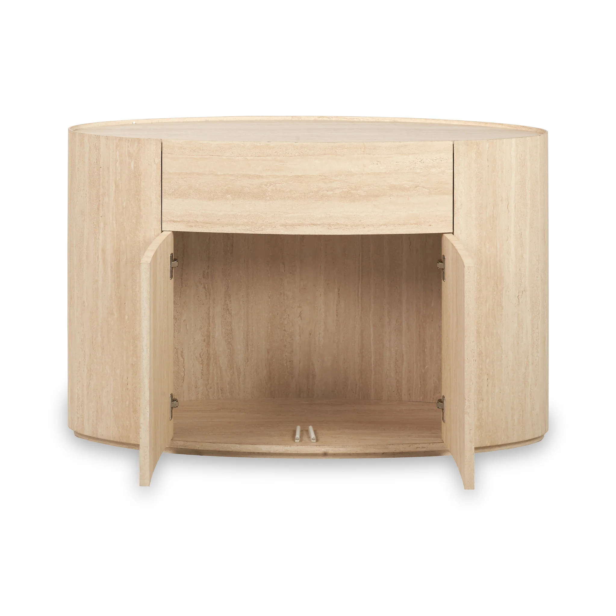 Tivoli Travertine Effect Small Sideboard - Image 4