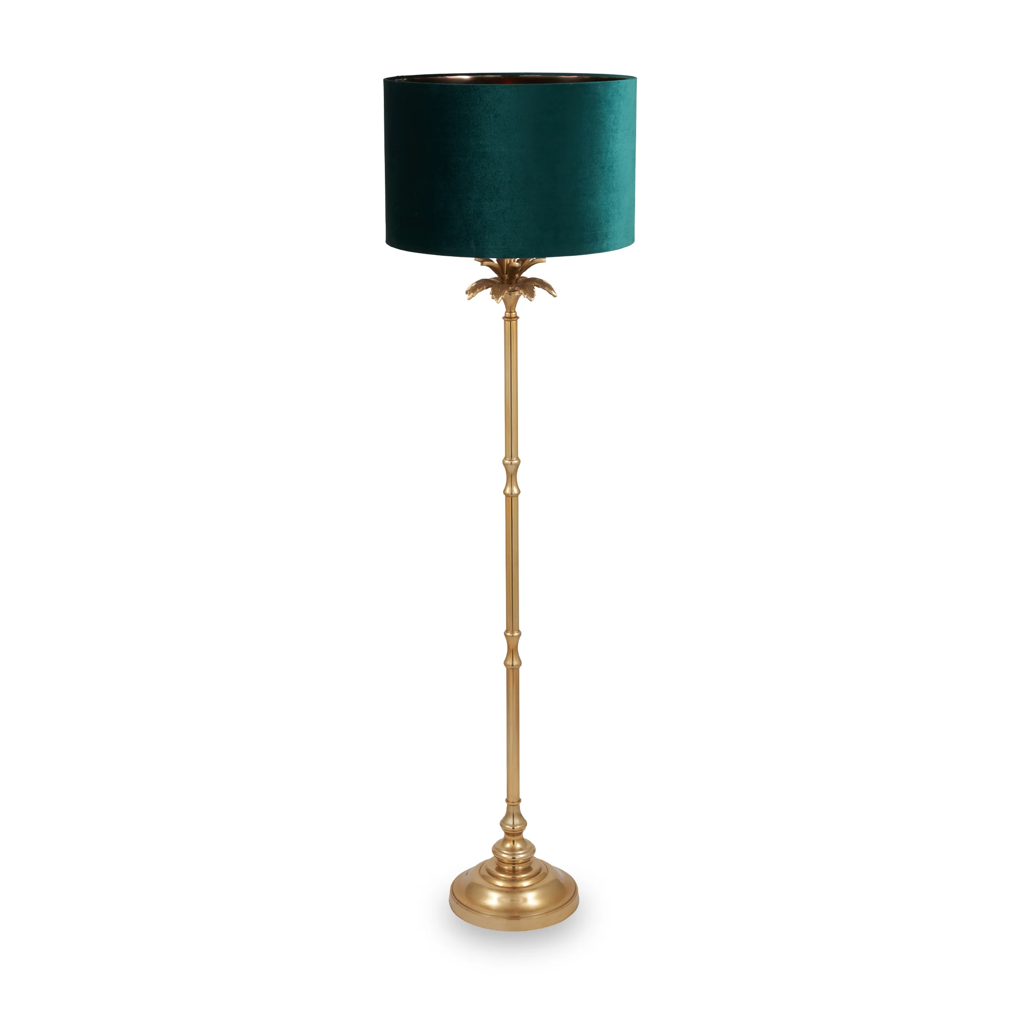 Trafalgar Gold Palm Tree Stick Floor Lamp - Image 3