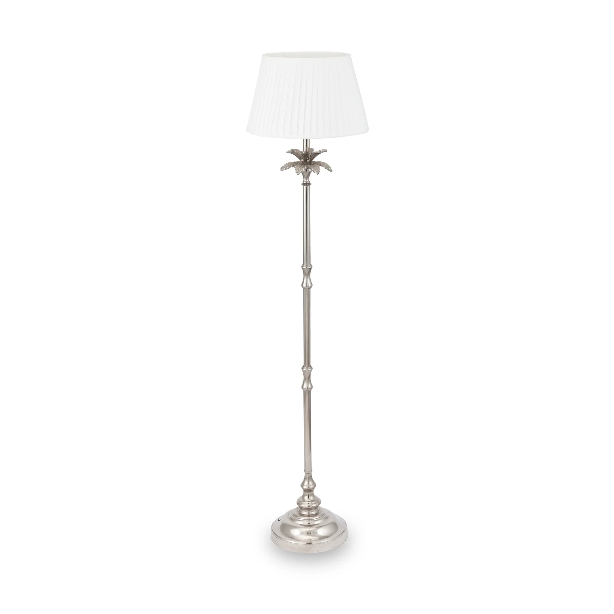 Trafalgar Nickel Palm Tree Floor Lamp - Image 5