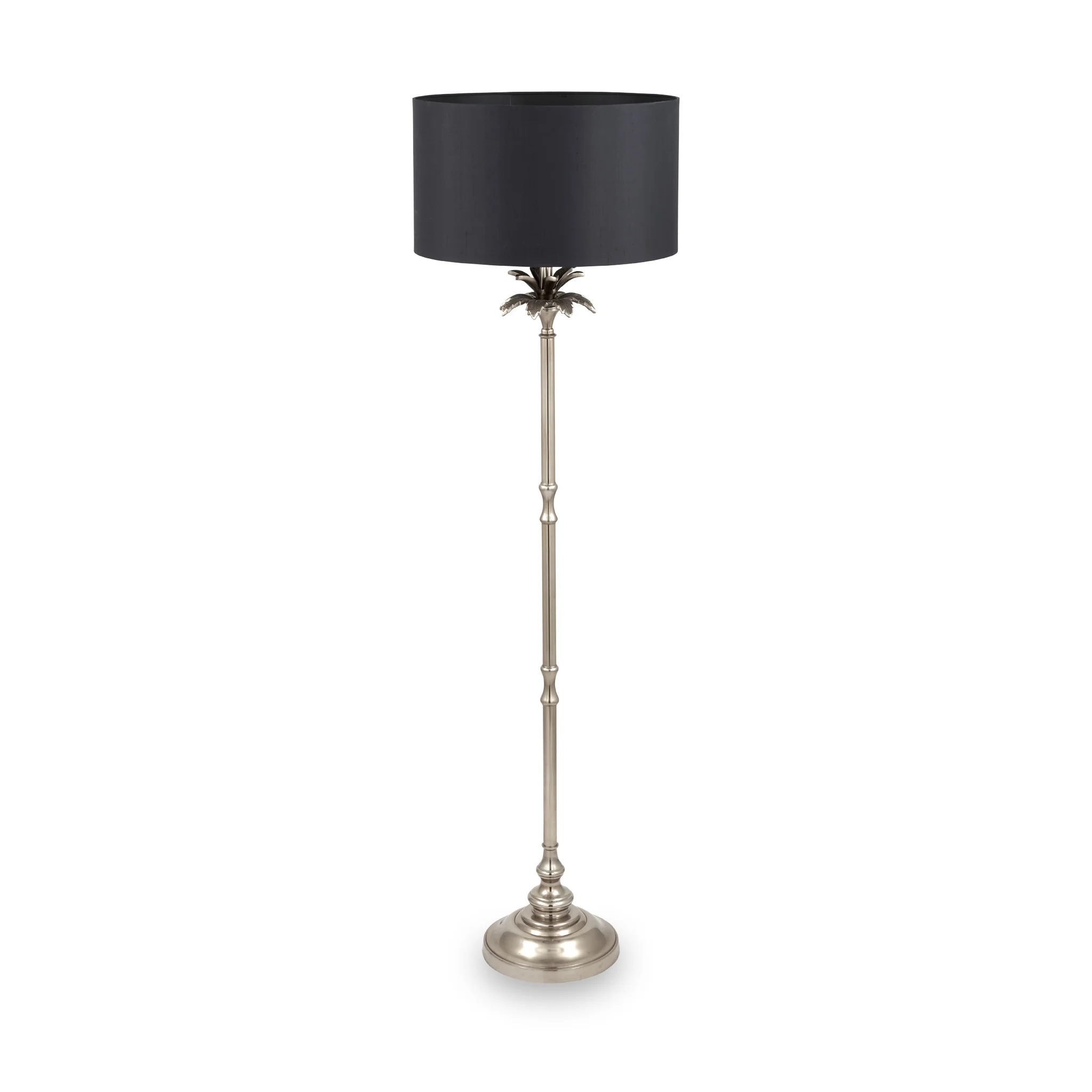 Trafalgar Nickel Palm Tree Floor Lamp - Image 8