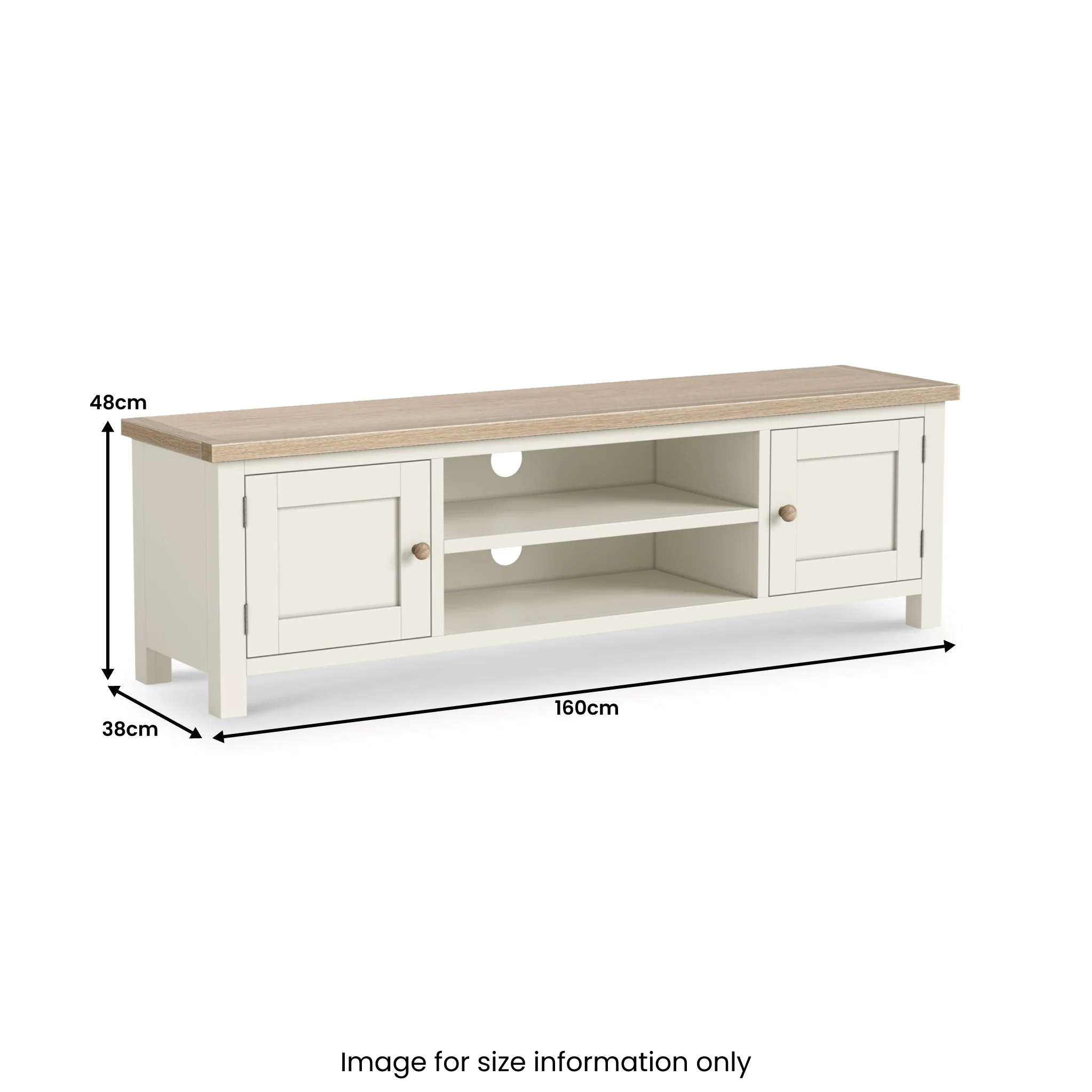 Trelan 160cm Extra Large TV Unit - Image 5
