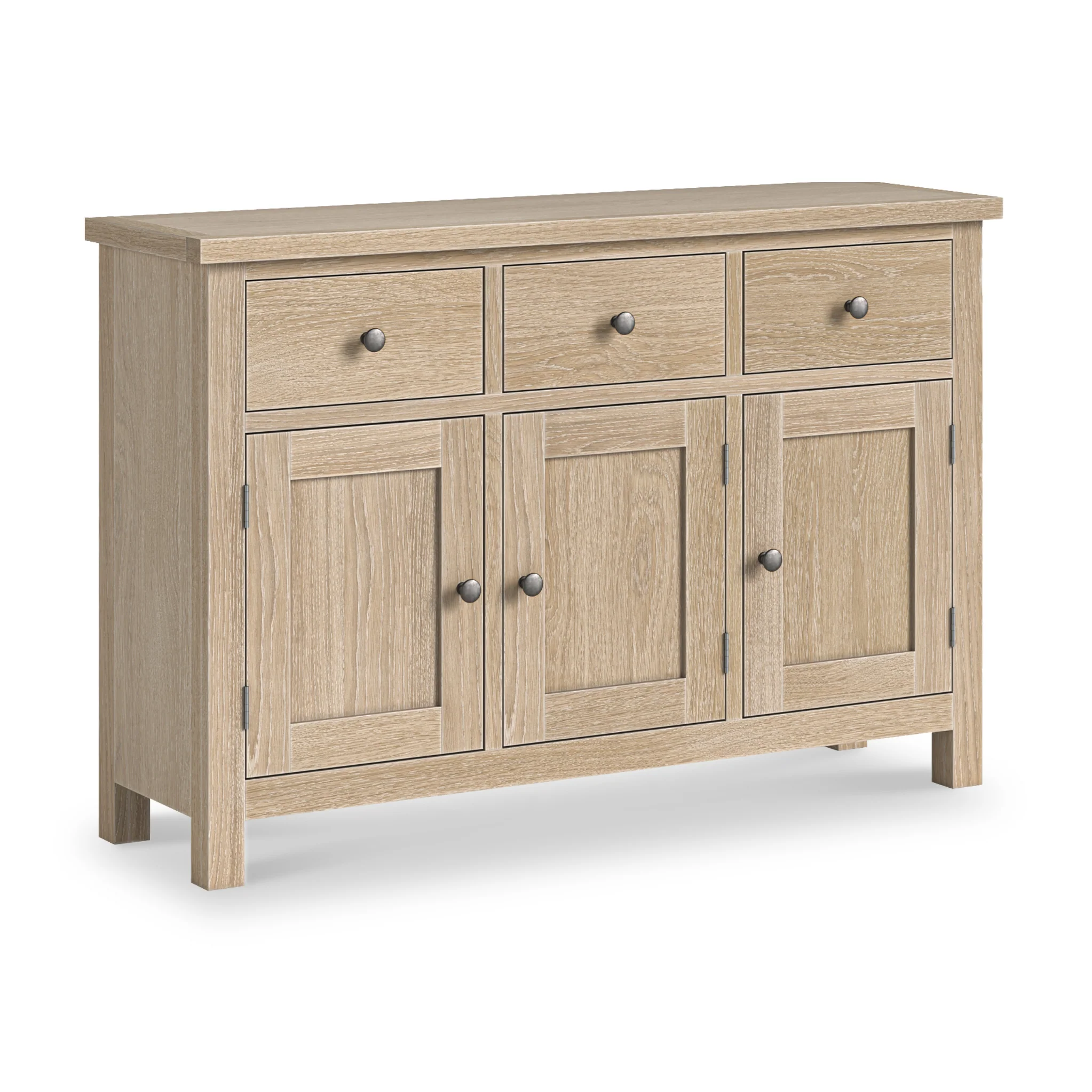 Trelan Washed Oak Large Sideboard - Image 3