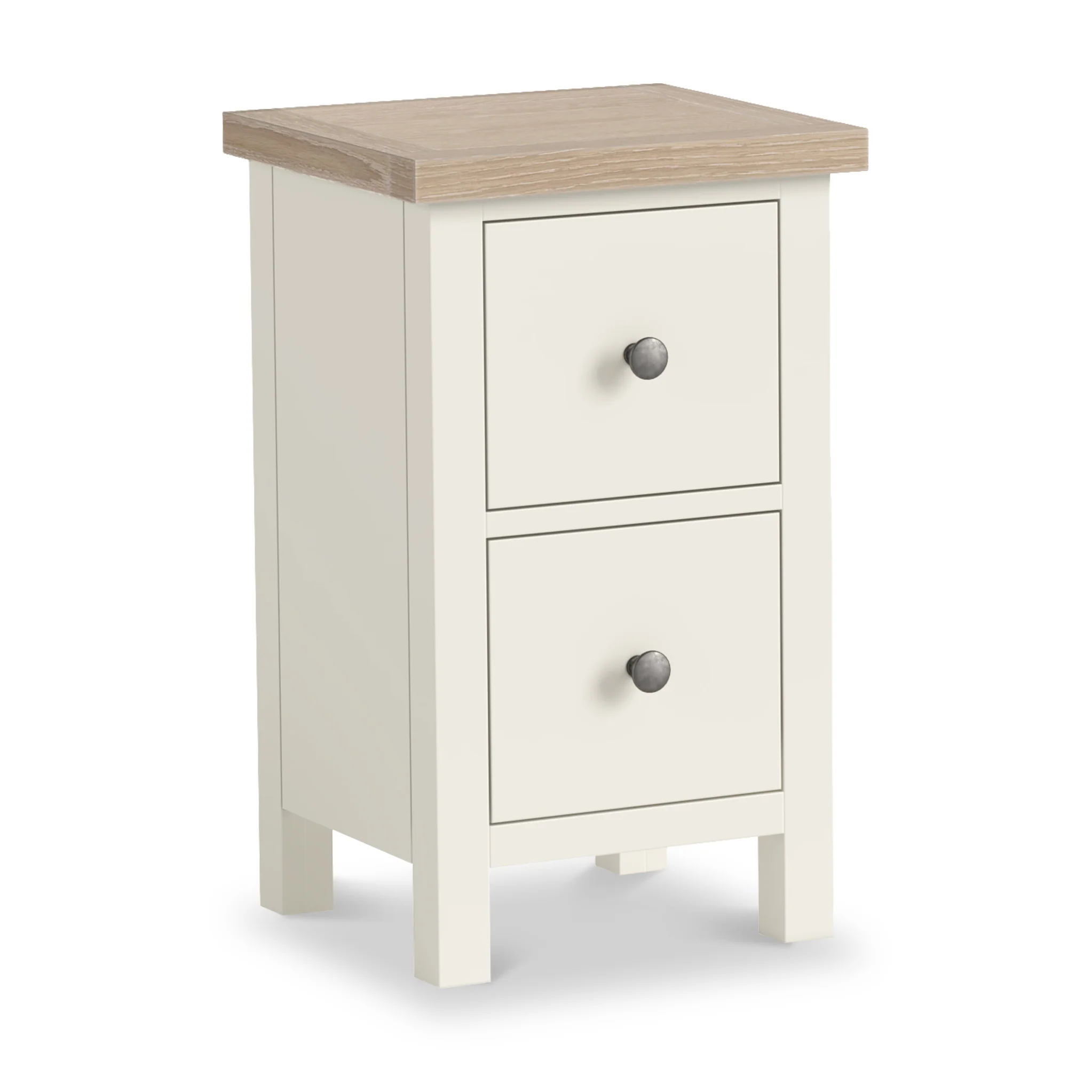 Trelan 2 Drawer Slim Bedside Table - Image 2