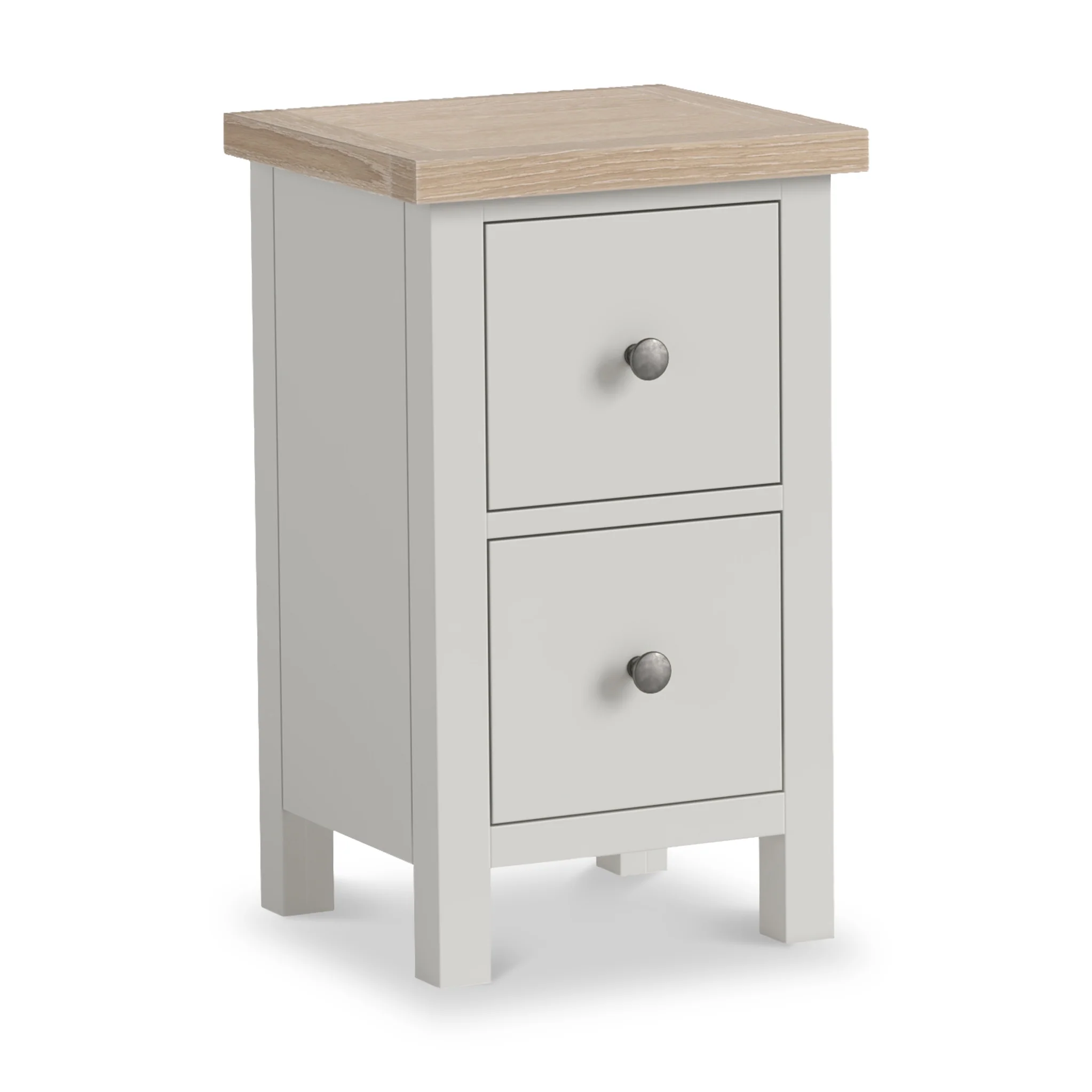 Trelan 2 Drawer Slim Bedside Table - Image 3