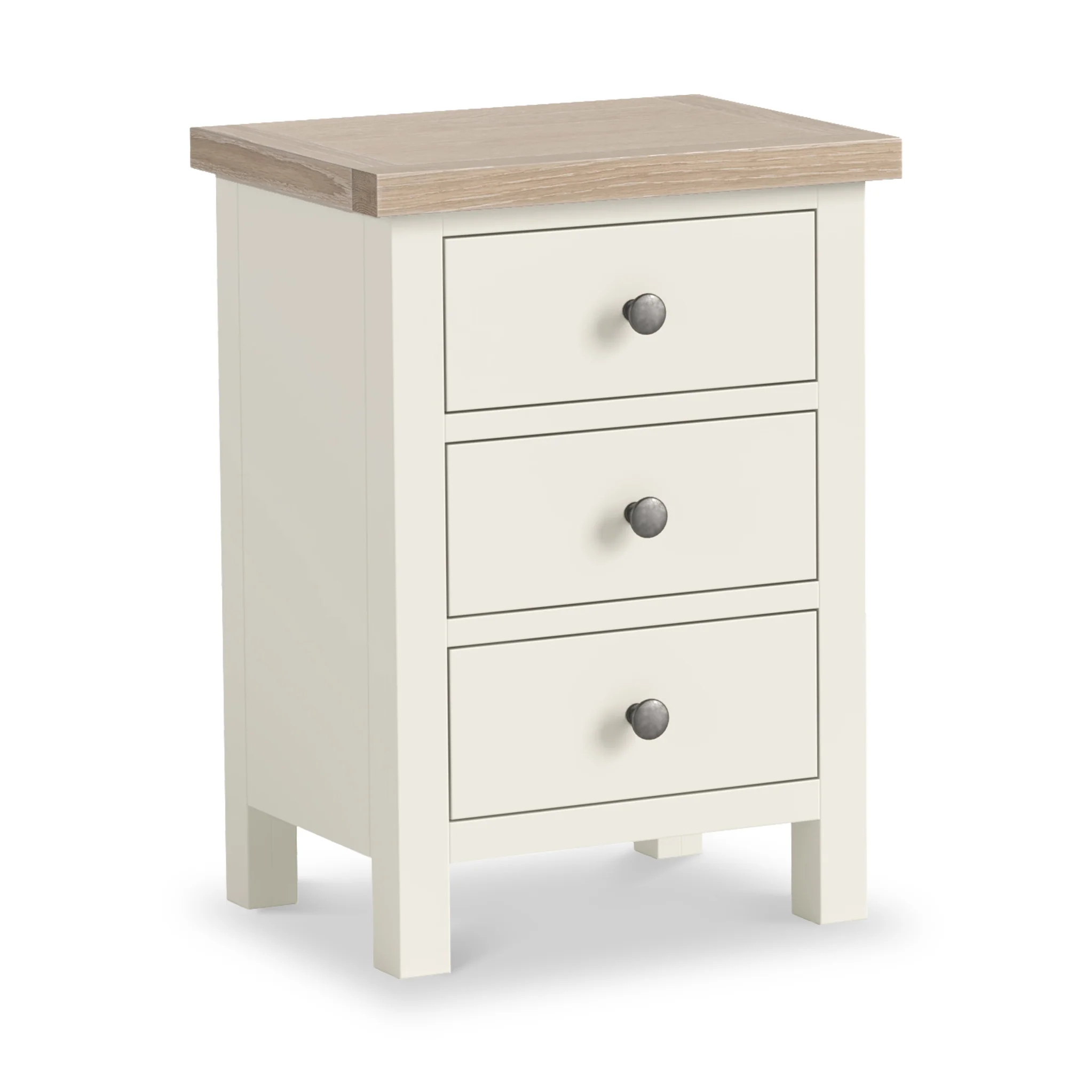 Trelan 3 Drawer Bedside Table - Image 3