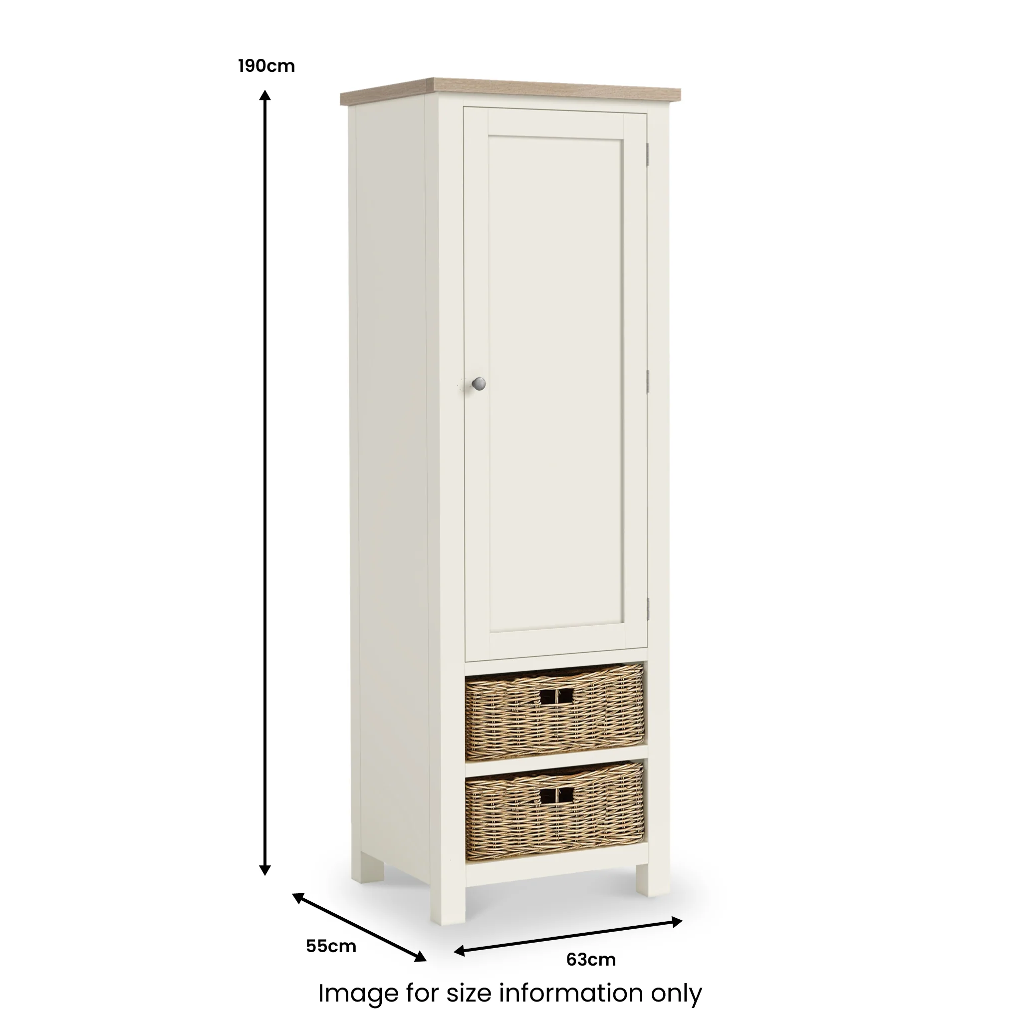 Trelan 3 Drawer Larder - Image 7