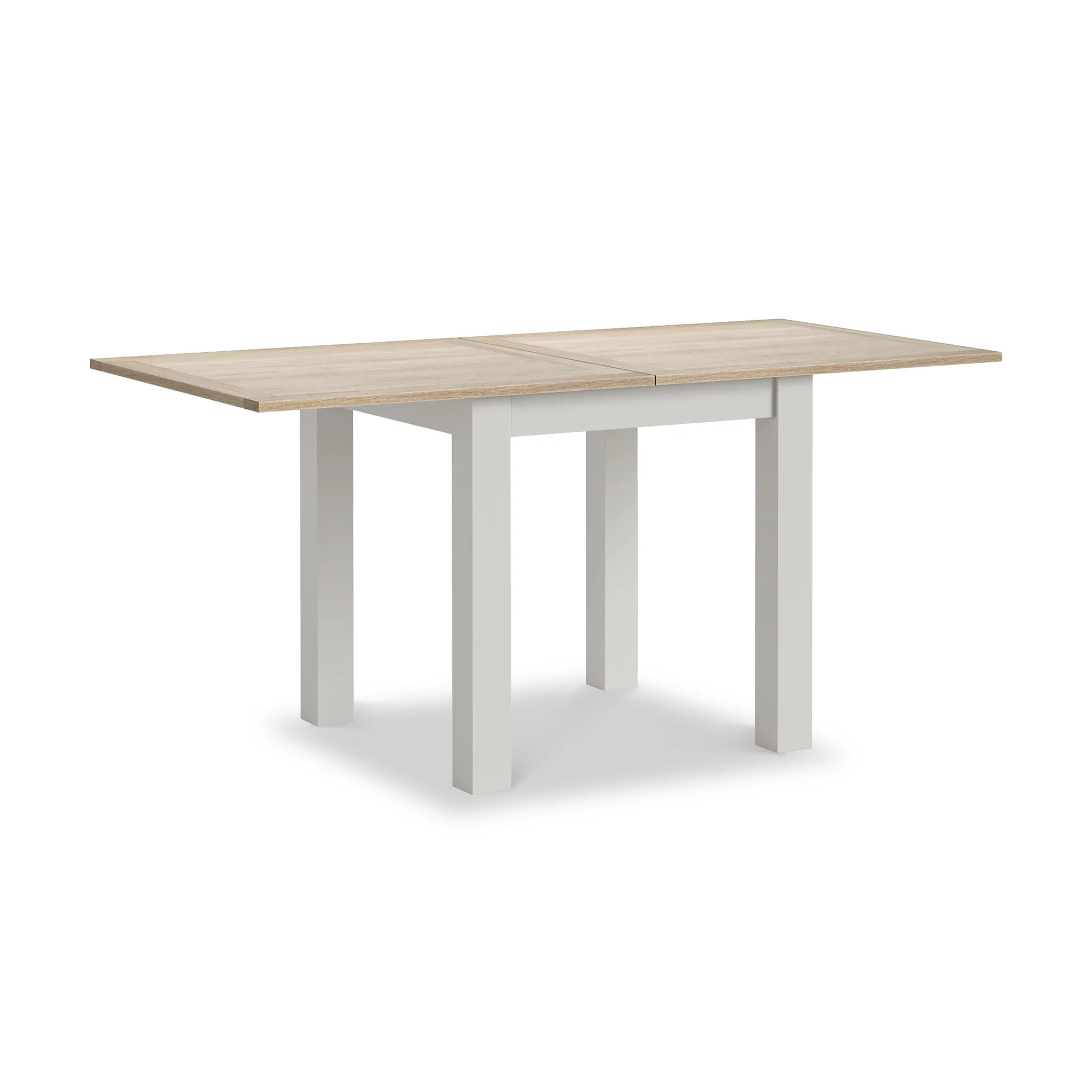 Trelan 80cm - 160cm Flip Top Dining Table - Image 4
