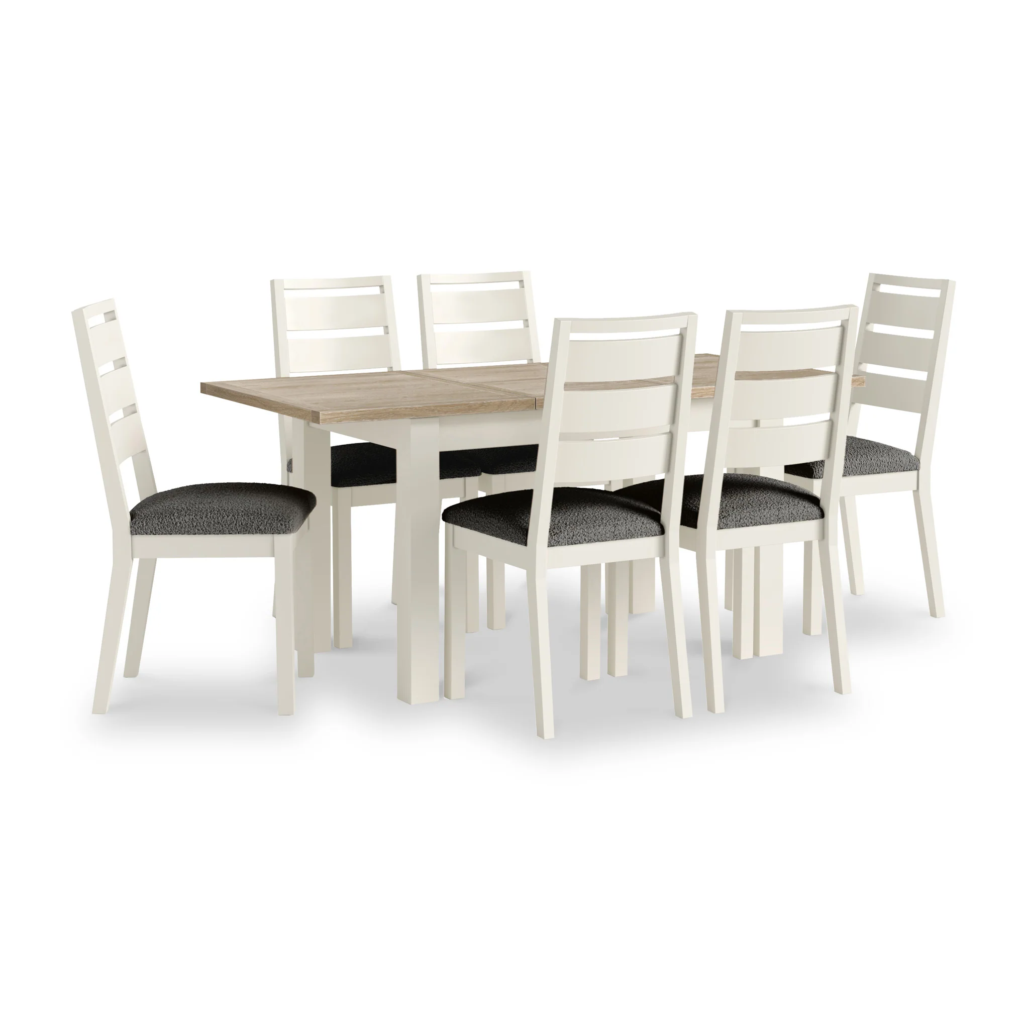 Trelan Boucle Slatted Back Dining Chair - Image 5