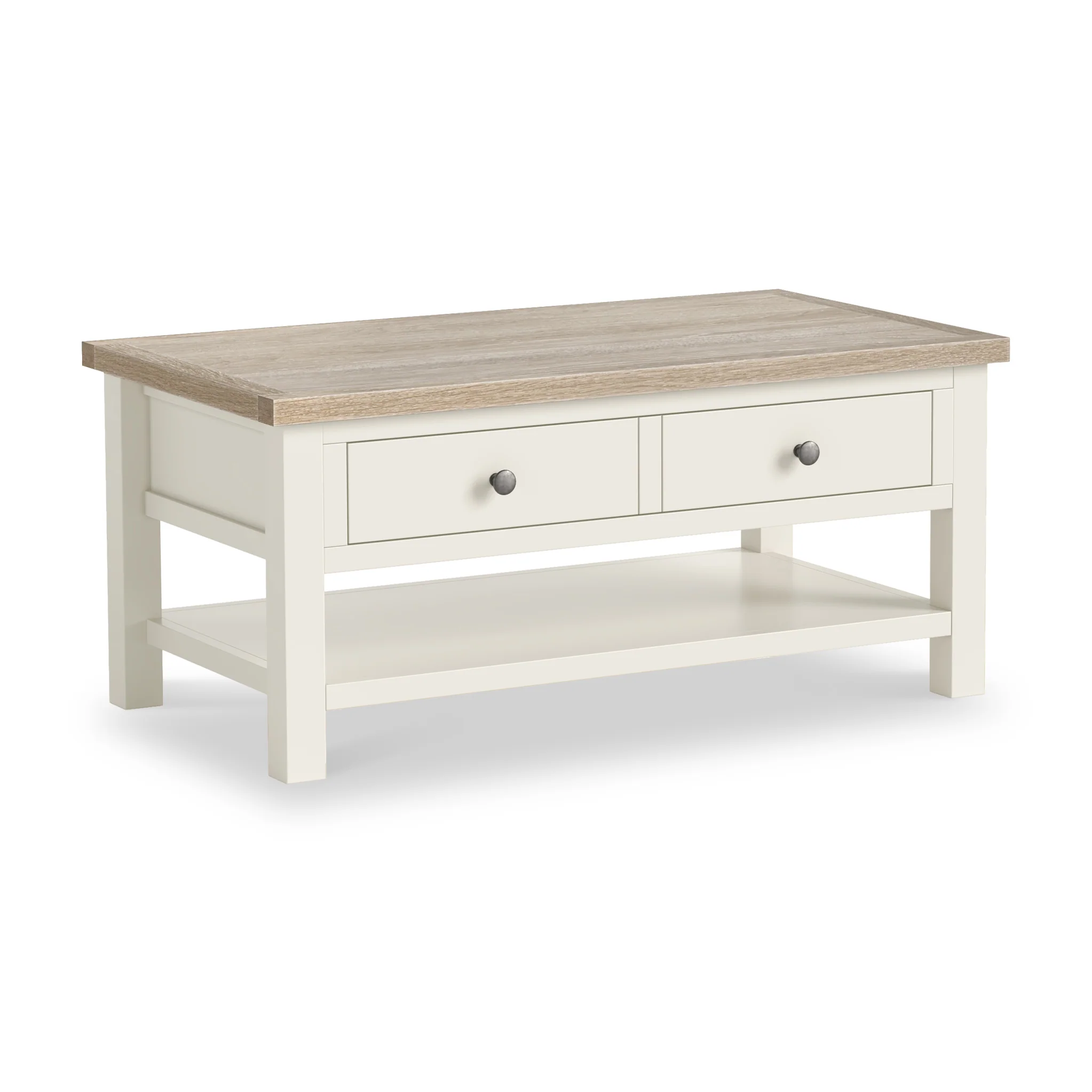 Trelan Coffee Table with Shelf - Image 2
