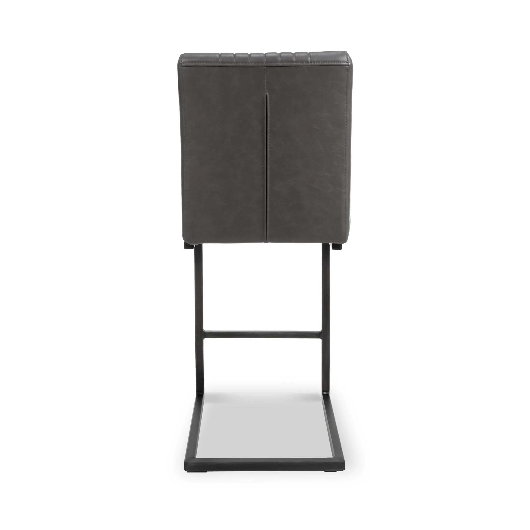 Trelise Cantilever Grey Faux Leather Bar Stool - Image 10