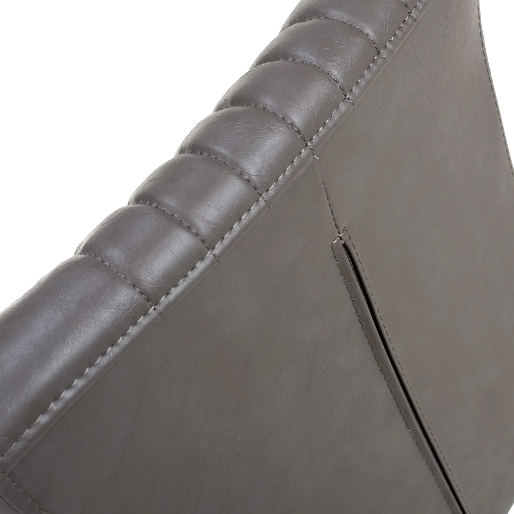 Trelise Cantilever Grey Faux Leather Bar Stool - Image 7