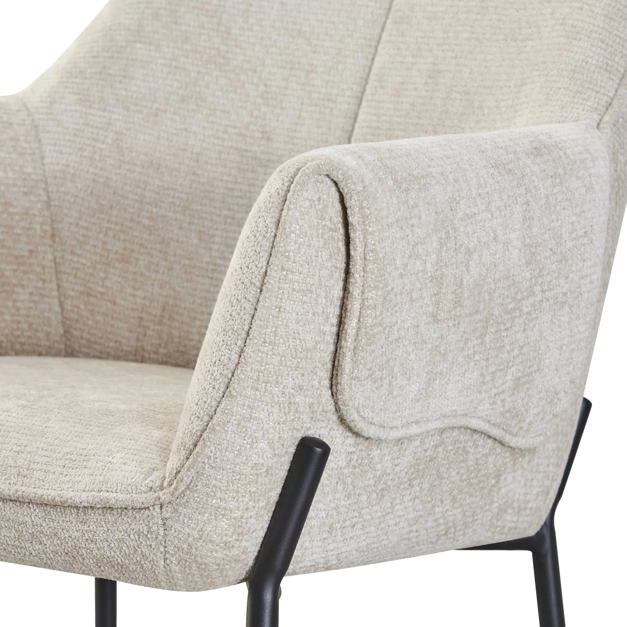 Trento Chenille Dining Chair - Image 5