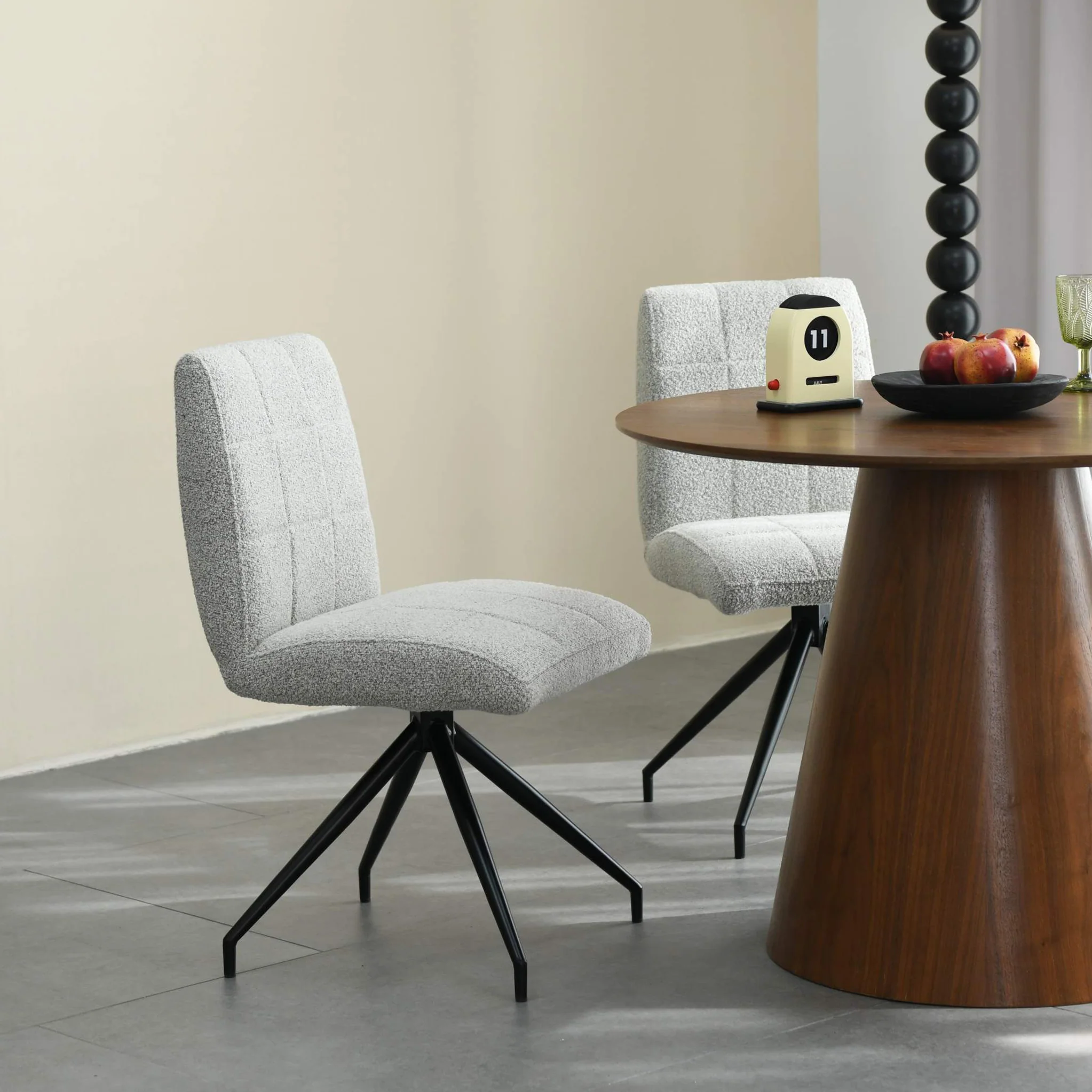 Tressa Boucle Dining Chair - Image 2
