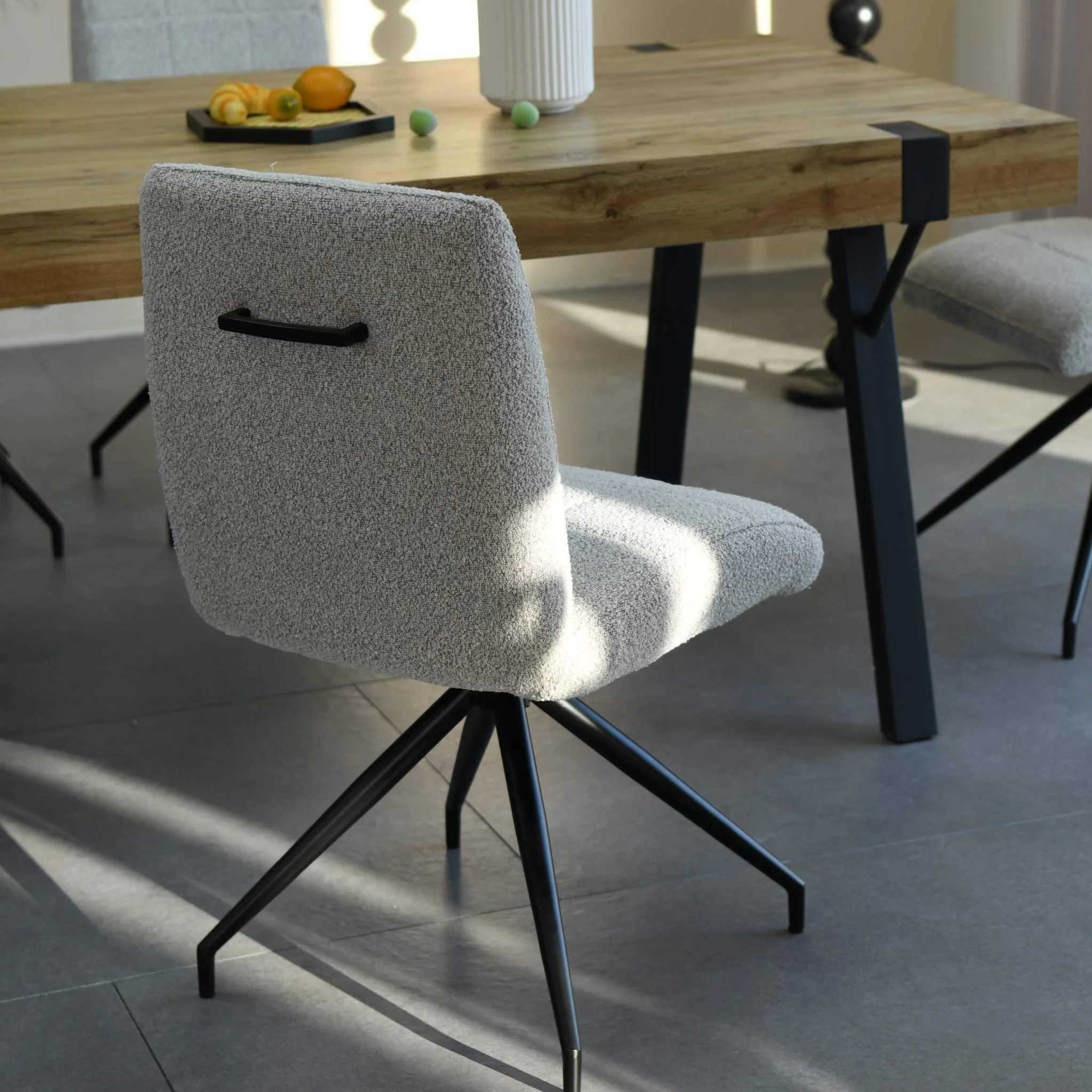 Tressa Boucle Dining Chair - Image 9