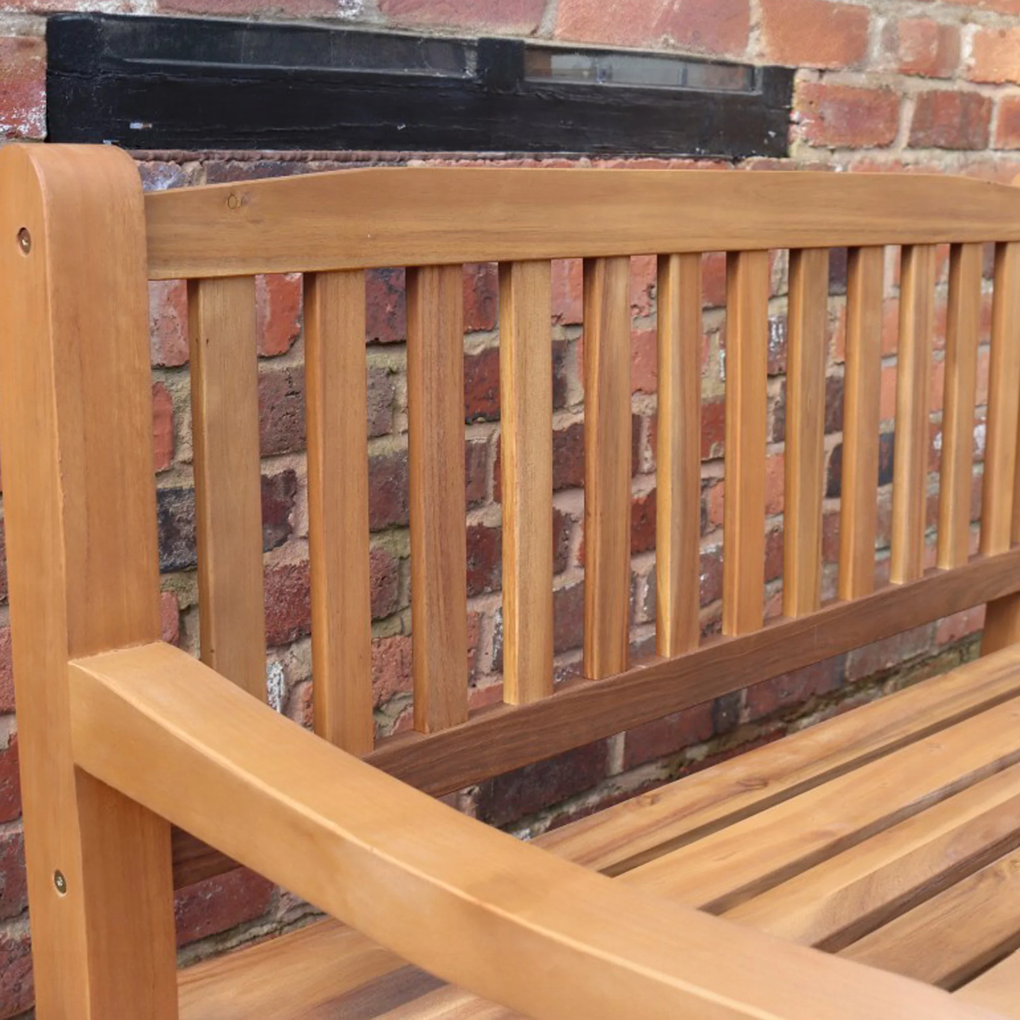 Turnbury FSC Acacia 2 Seater Garden Bench - Image 5