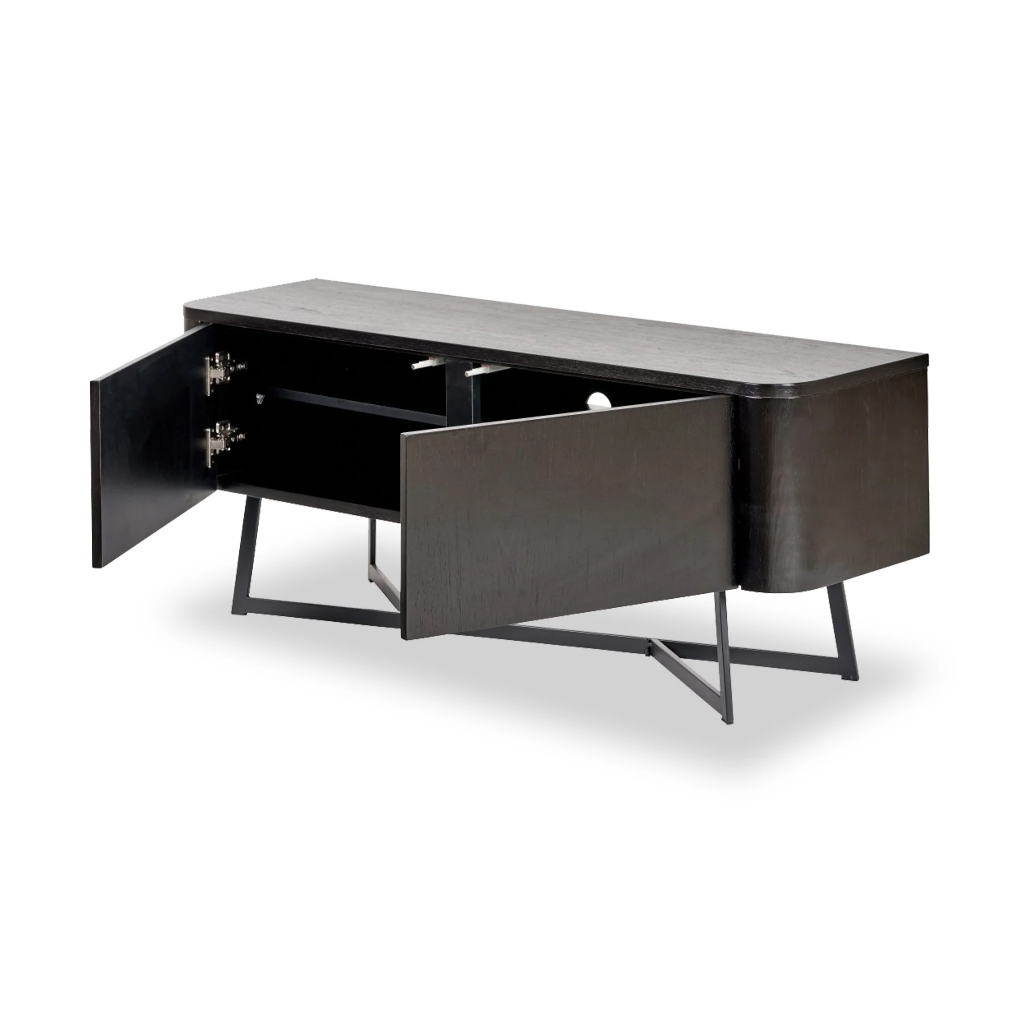 Ukiah Black Ash 120cm TV Unit - Image 6