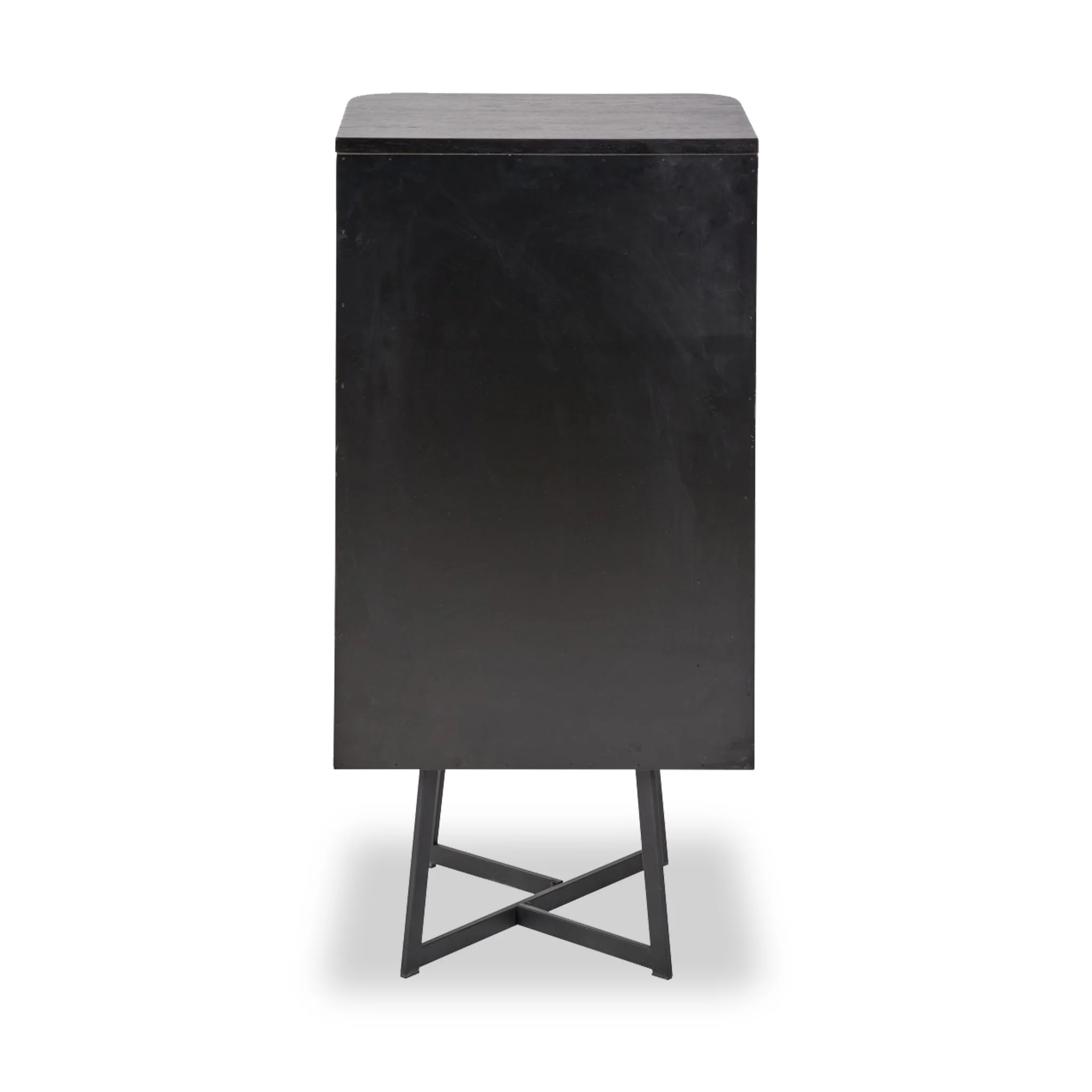 Ukiah Black Ash 5 Drawer Tallboy - Image 9