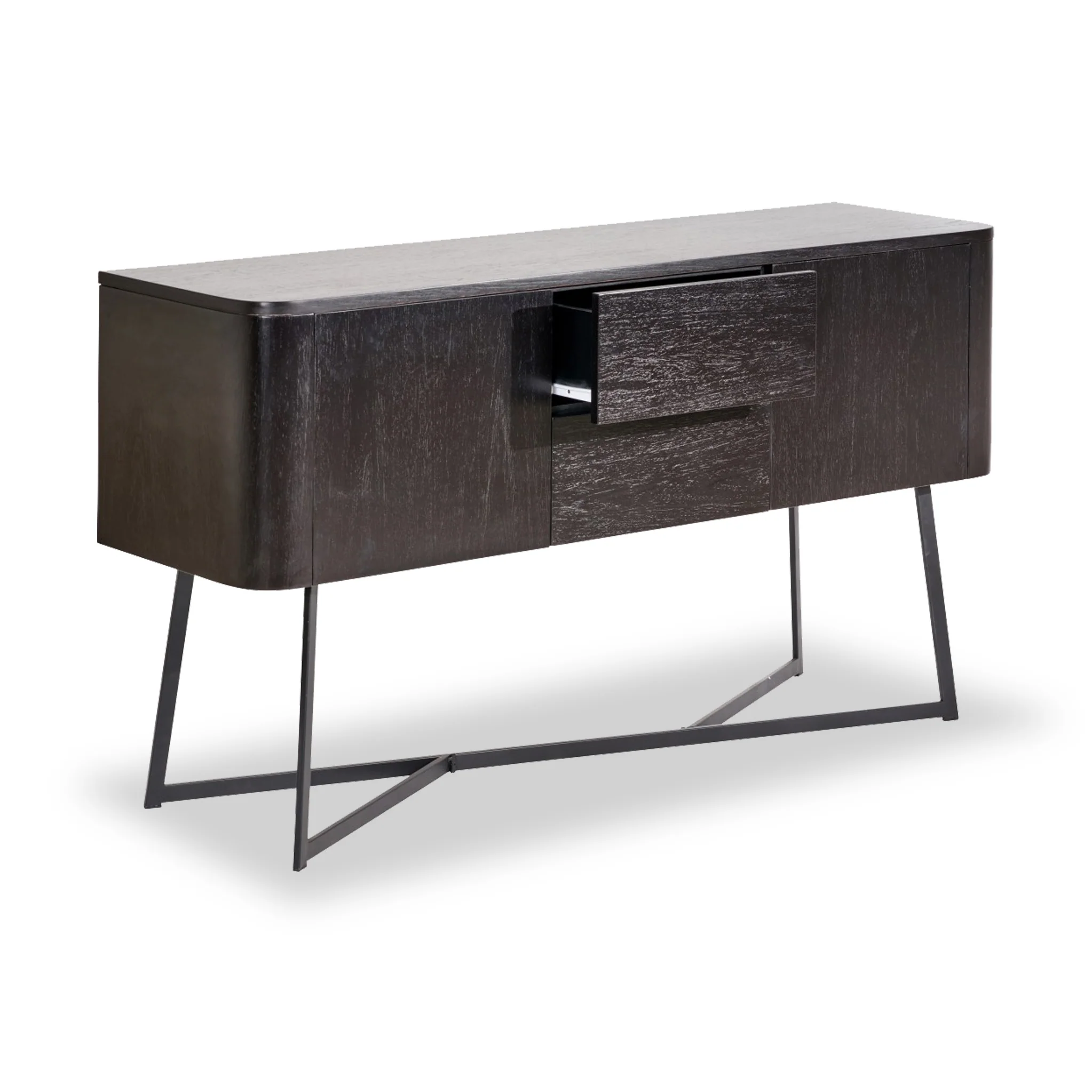 Ukiah Black Ash Large Sideboard - Image 5