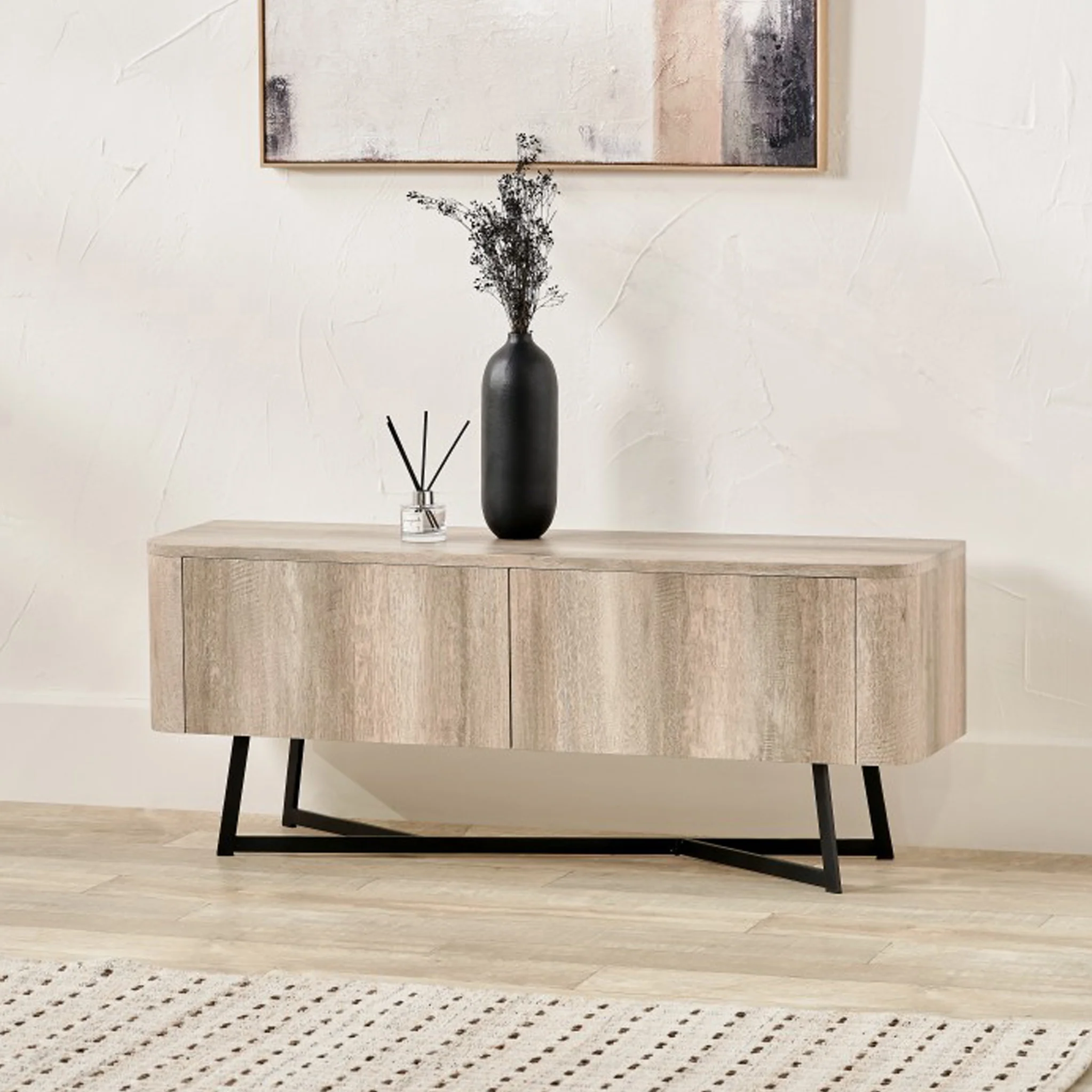 Ukiah Oak Effect 120cm TV Unit - Image 2