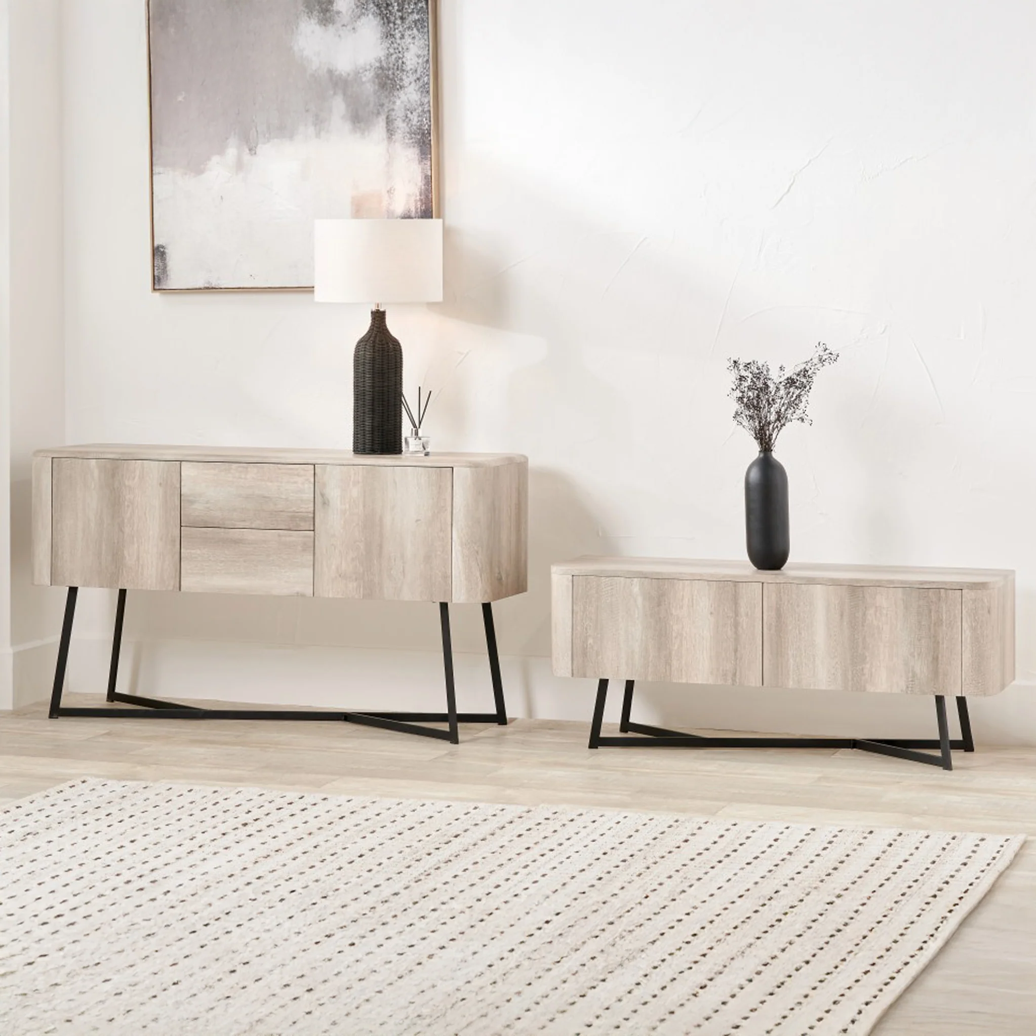 Ukiah Oak Effect 120cm TV Unit - Image 7