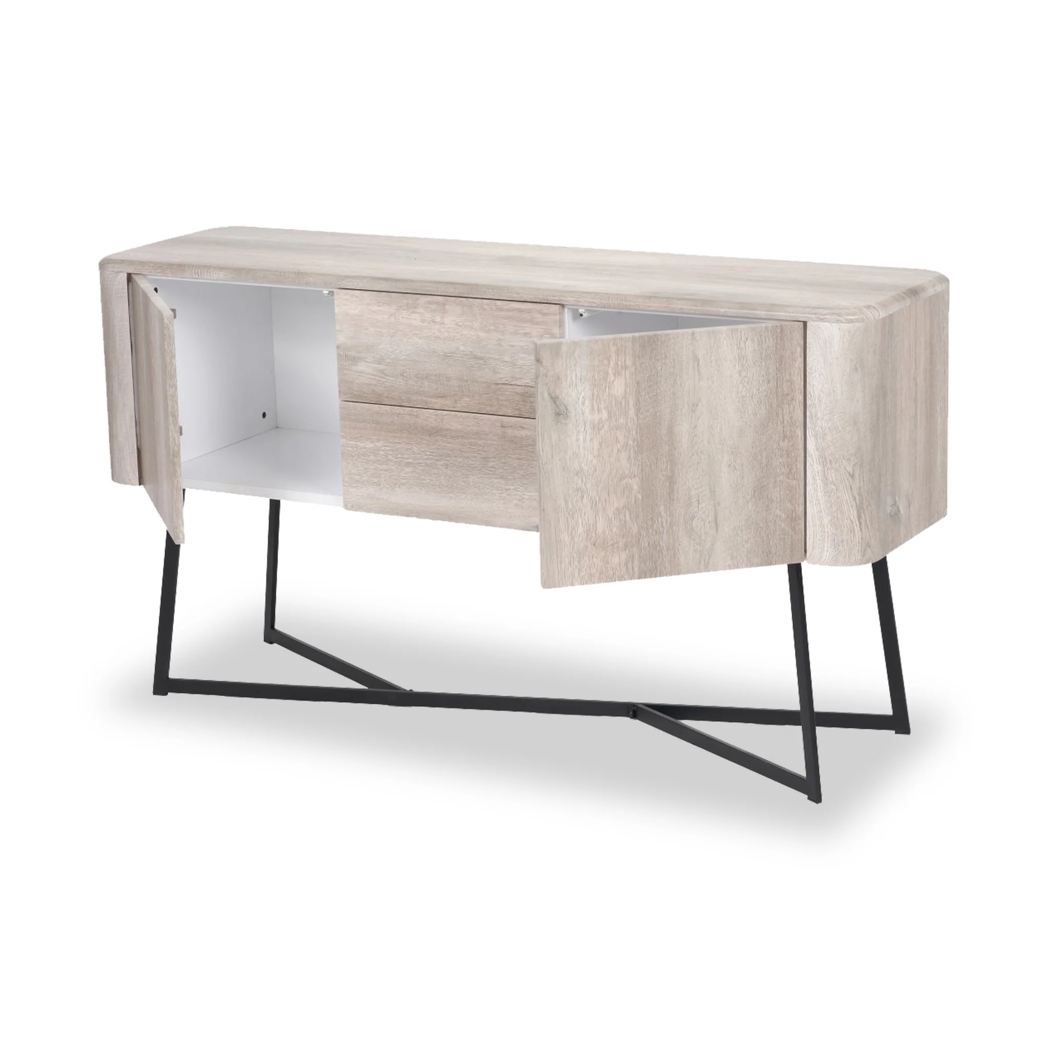 Ukiah Oak Effect Large Sideboard - Image 3