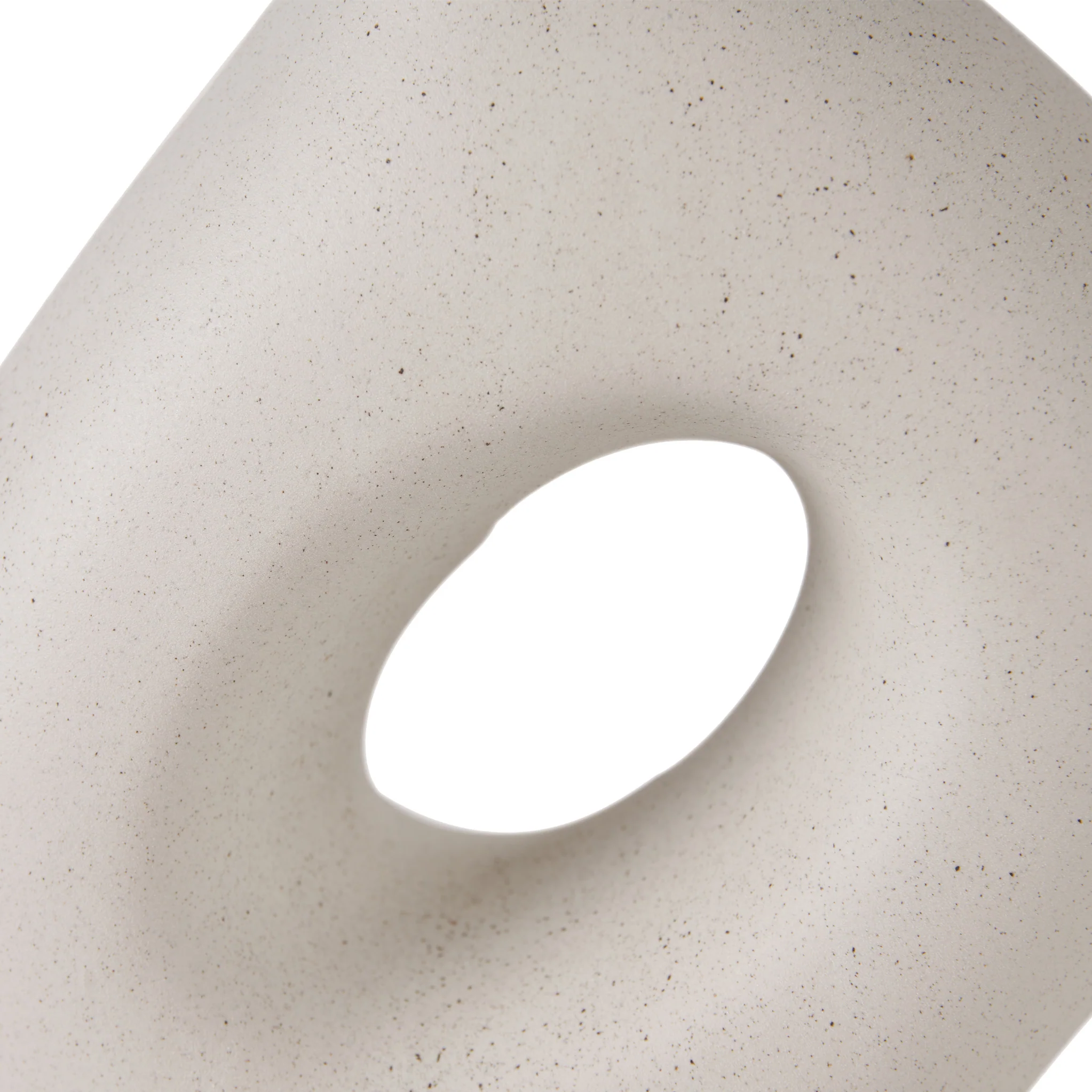 Ulla Monochrome Organic Ceramic Table Lamp - Image 3