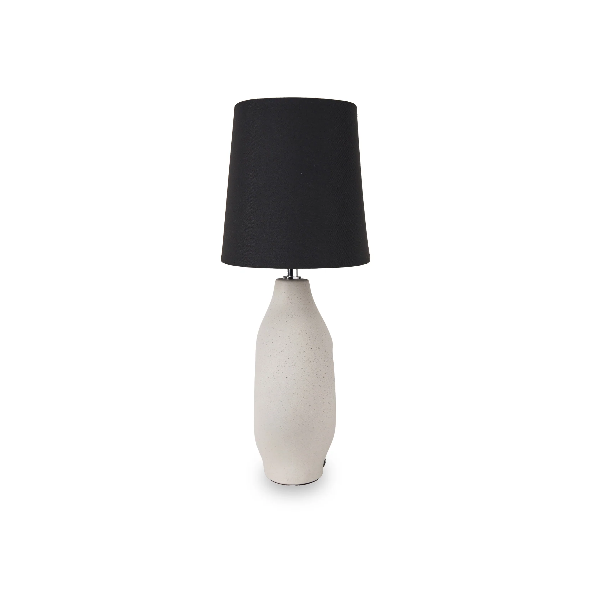 Ulla Monochrome Organic Ceramic Table Lamp - Image 5
