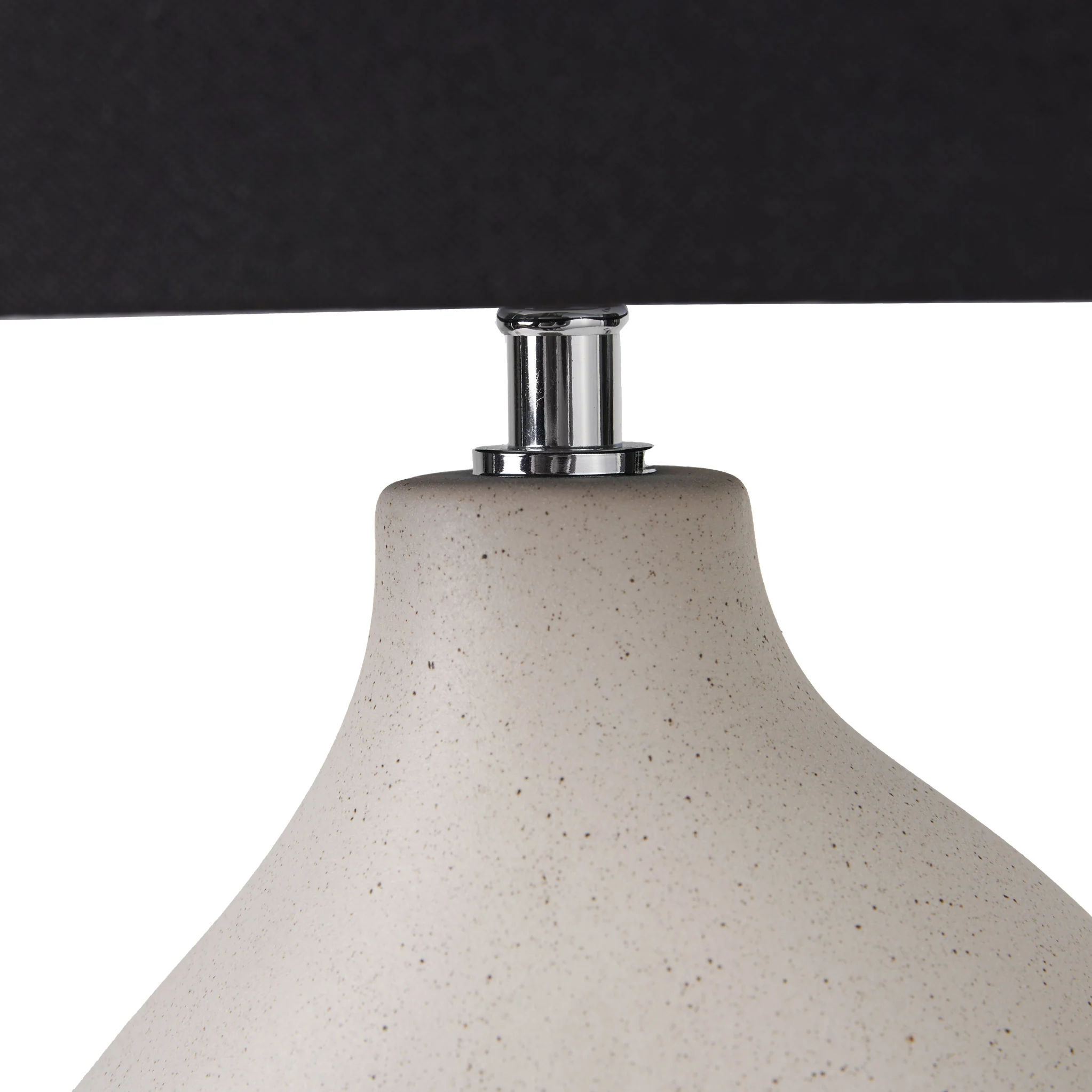 Ulla Monochrome Organic Ceramic Table Lamp - Image 7
