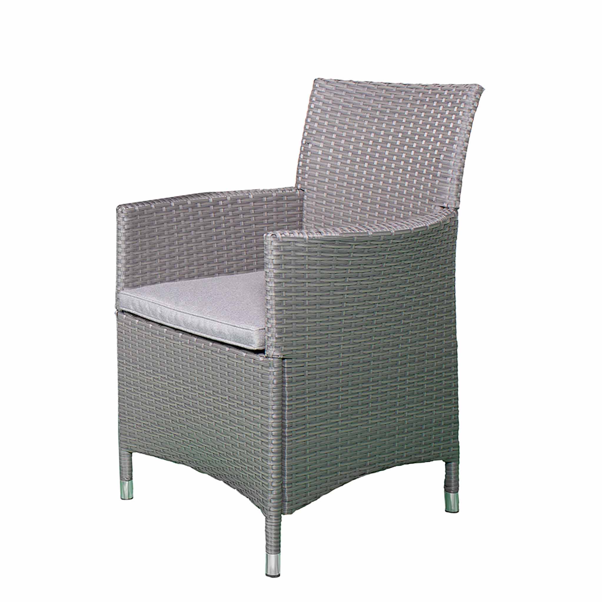 Vada 150cm 6 Seat Rattan Rectangular Dining Set - Image 21
