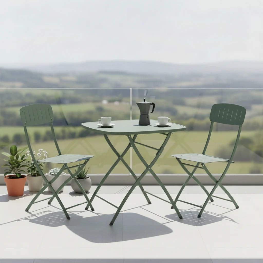Venice 70cm Square Bistro Set - Image 7