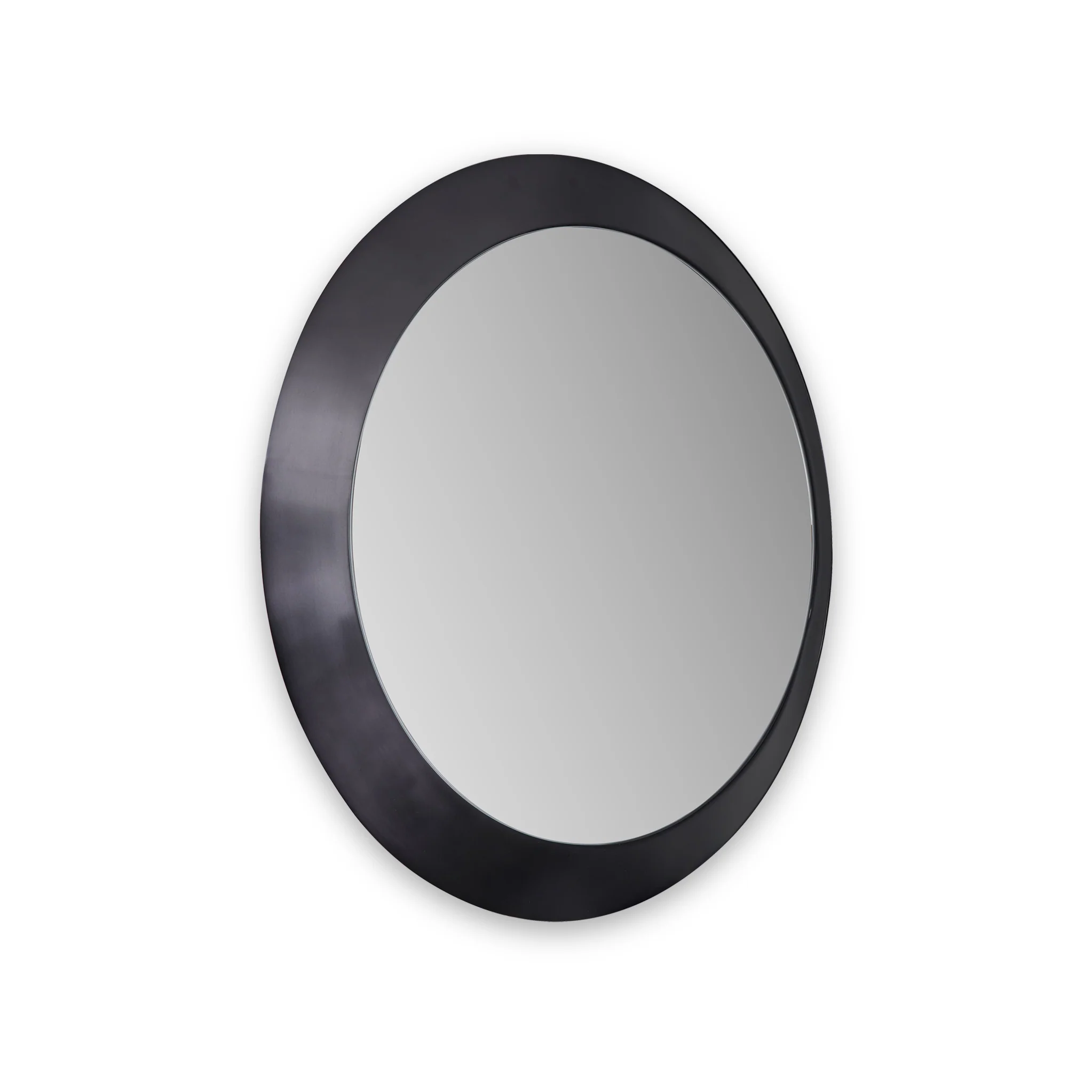Venice Angled Frame Round Wall Mirror - Image 11