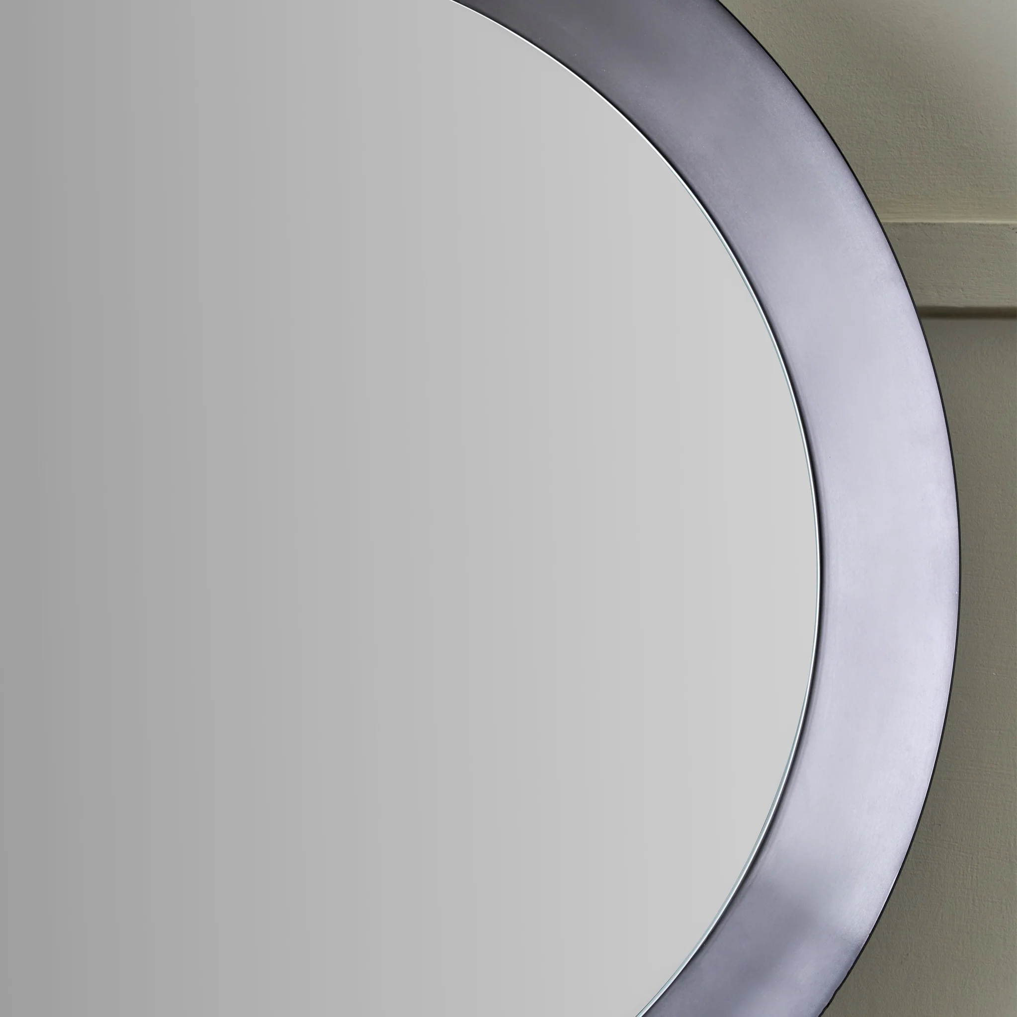Venice Angled Frame Round Wall Mirror - Image 16