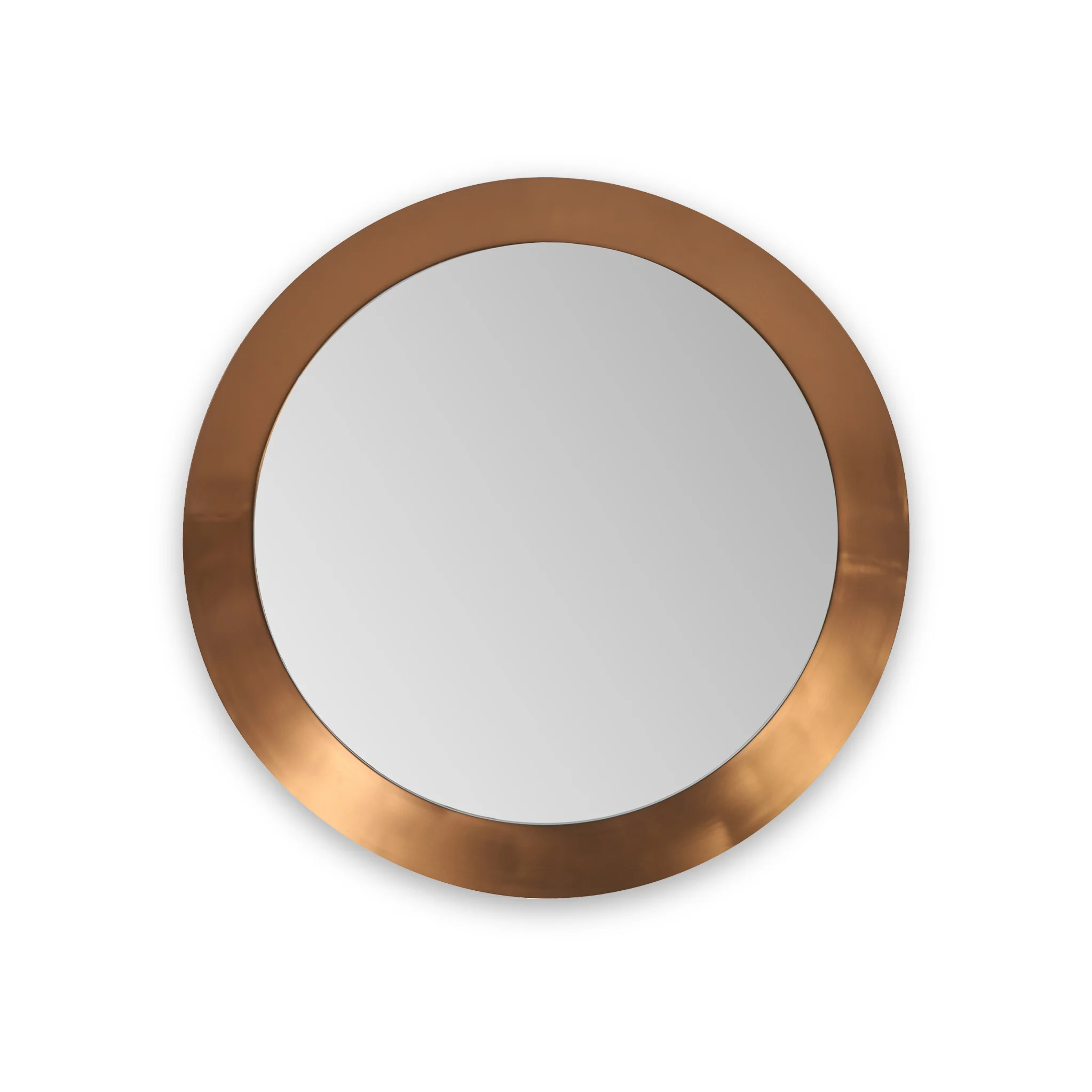 Venice Angled Frame Round Wall Mirror - Image 4
