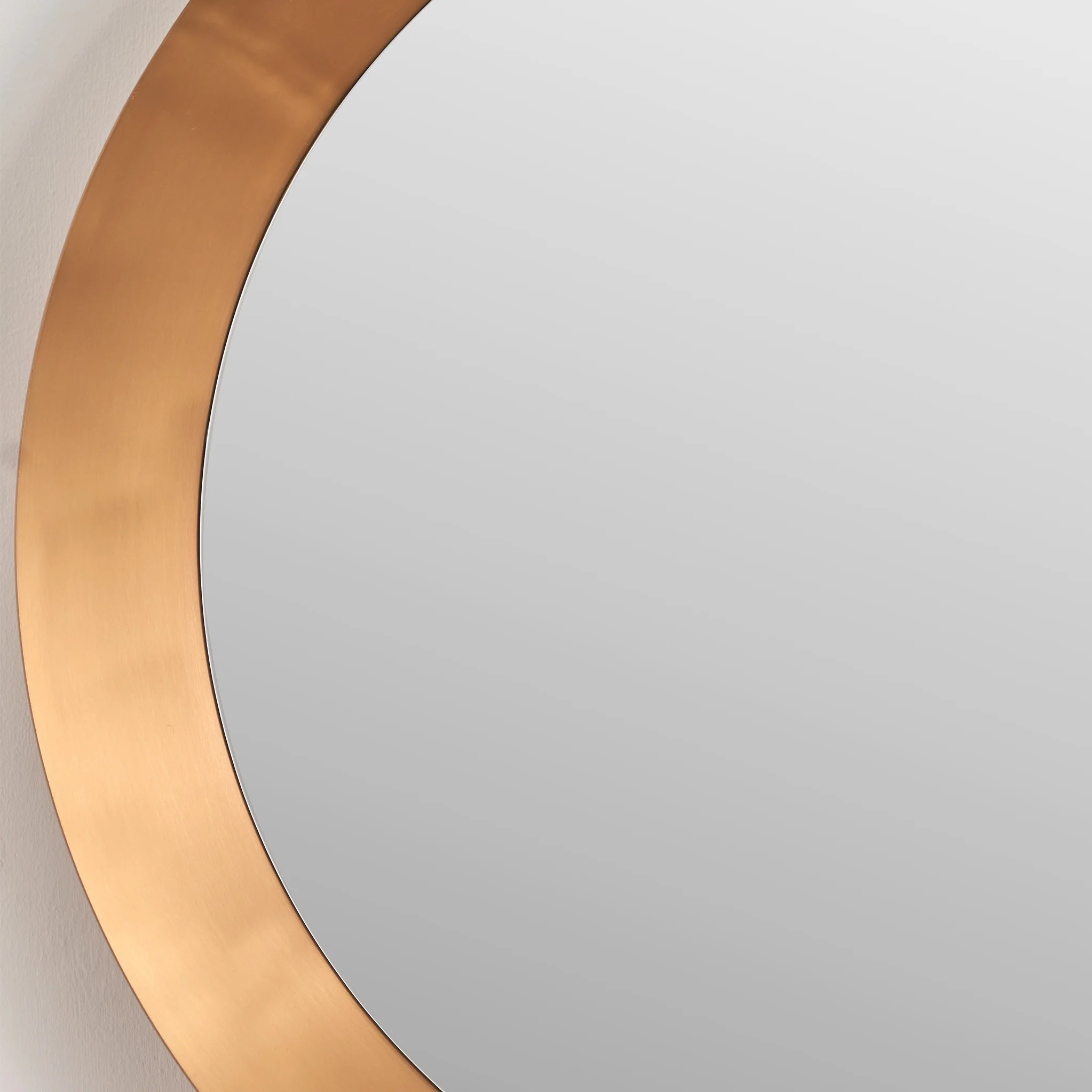 Venice Angled Frame Round Wall Mirror - Image 7
