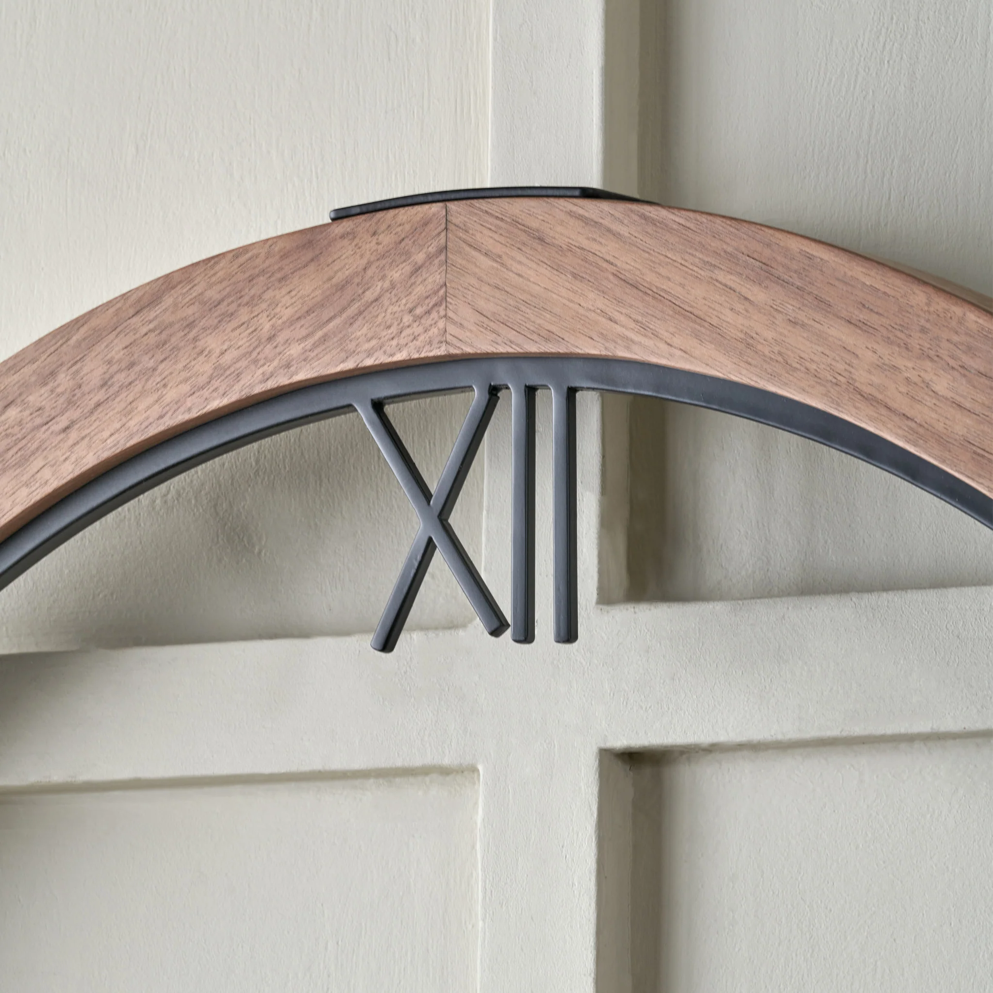 Vermont Walnut Wood Effect Wall Clock - Image 4