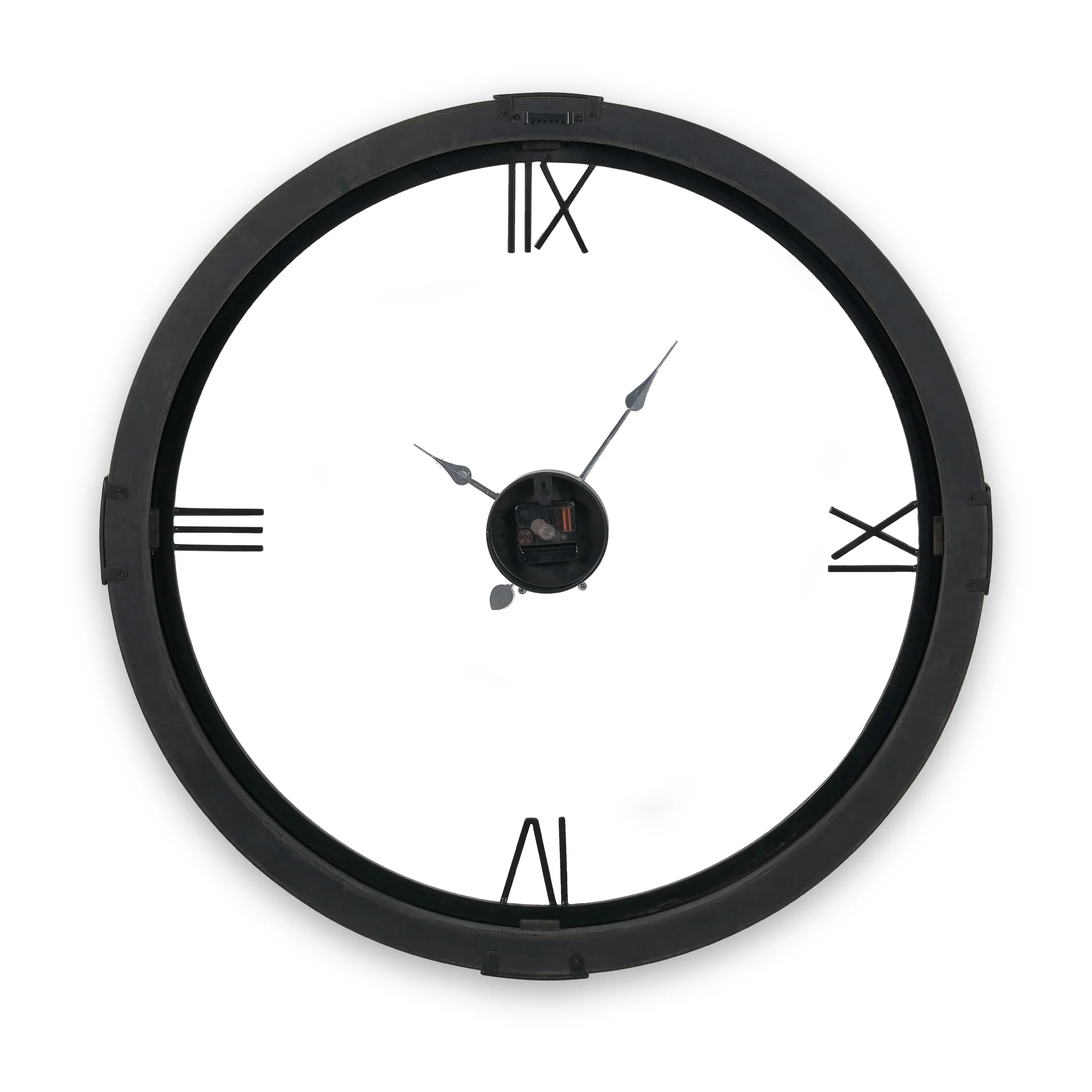 Vermont Walnut Wood Effect Wall Clock - Image 5