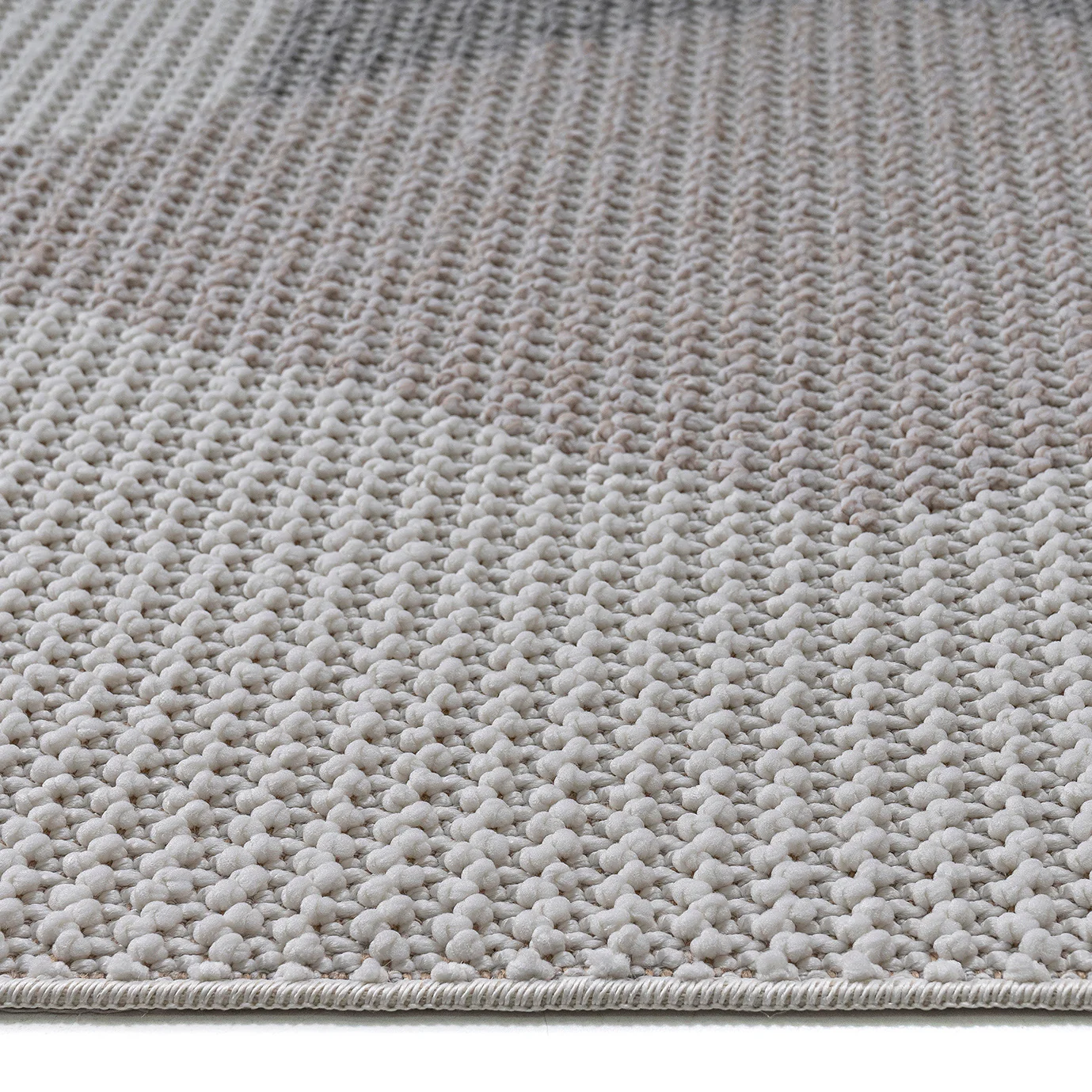Vernell Flat and Loop Design Tassled Rug - Image 4